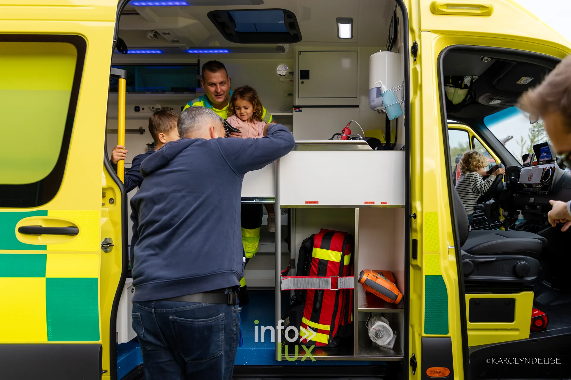 Portes ouvertes des pompiers de Nivelles, 27 septembre 2026 : Une ambulance présentée au public