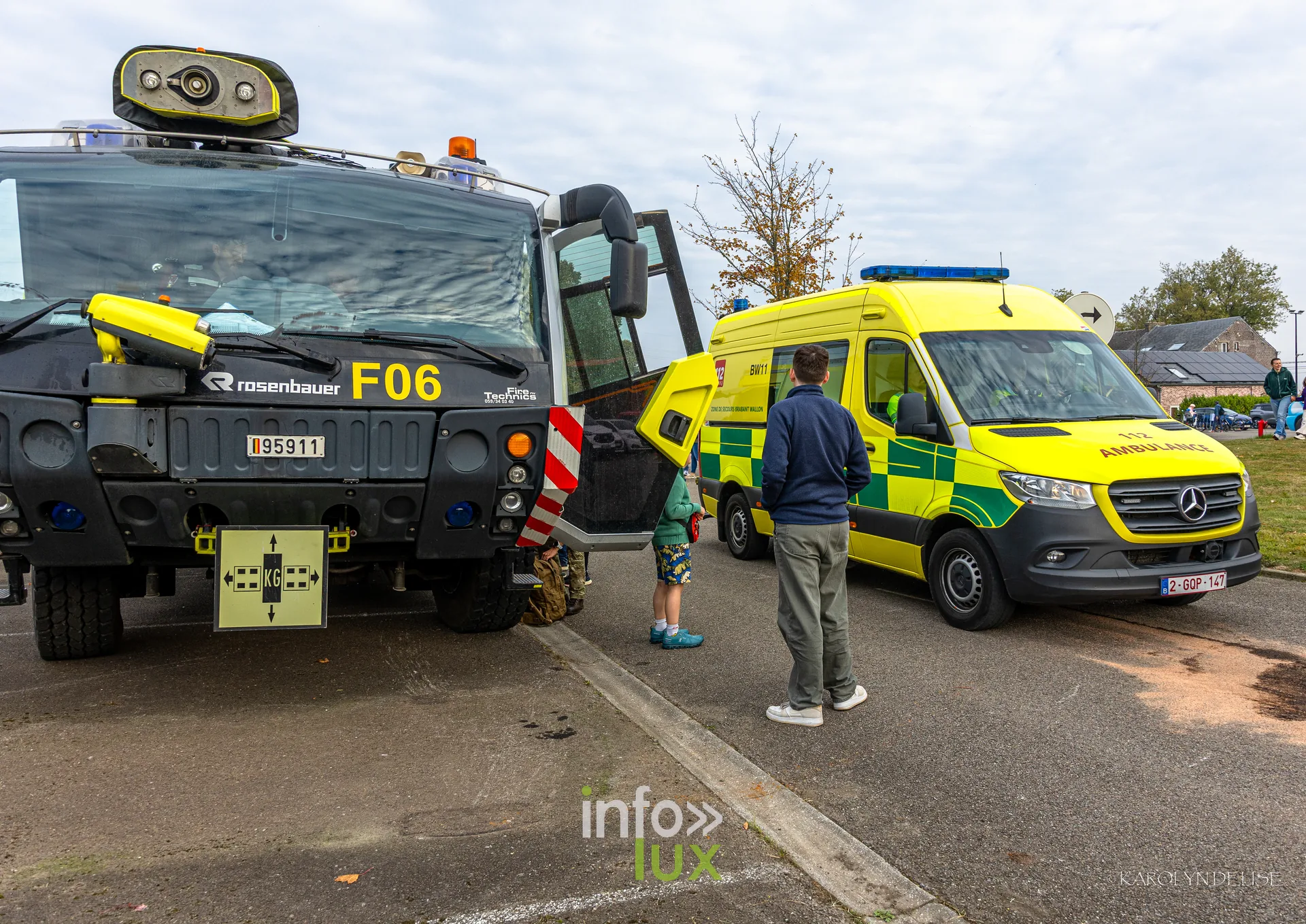 Portes ouvertes des pompiers de Nivelles, 27 septembre 2026 : Un véhicule d’intervention exposé