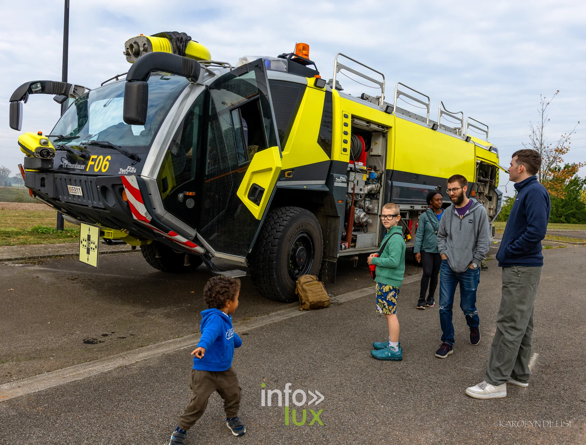 Portes ouvertes des pompiers de Nivelles, 27 septembre 2026 : Un véhicule d’intervention exposé