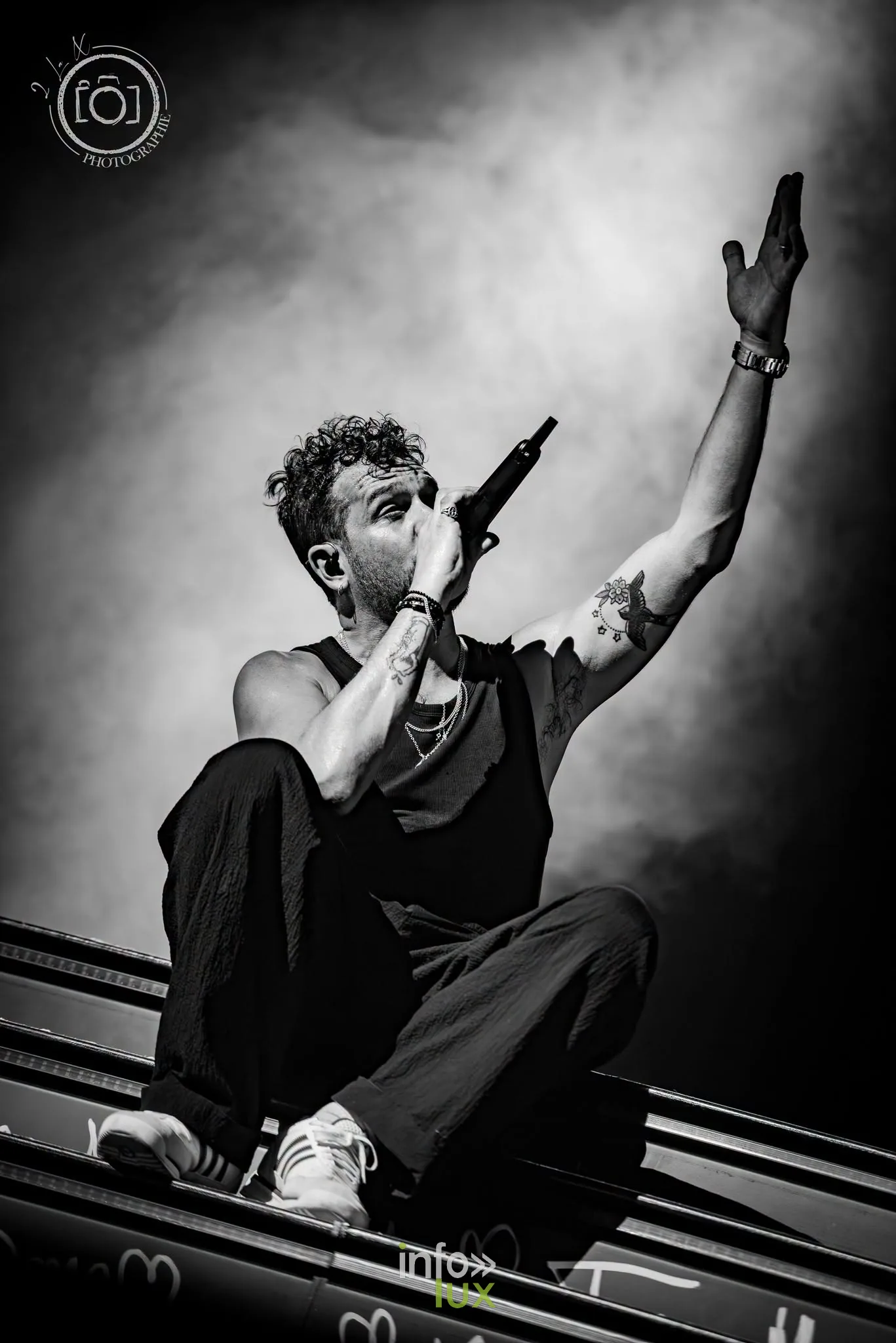 Claudio Capéo en concert à Colmar, photo 2 la X Photographie