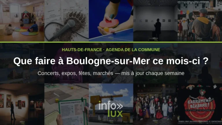 Que faire à Boulogne-sur-Mer ce mois-ci : l’agenda des événements de la commune