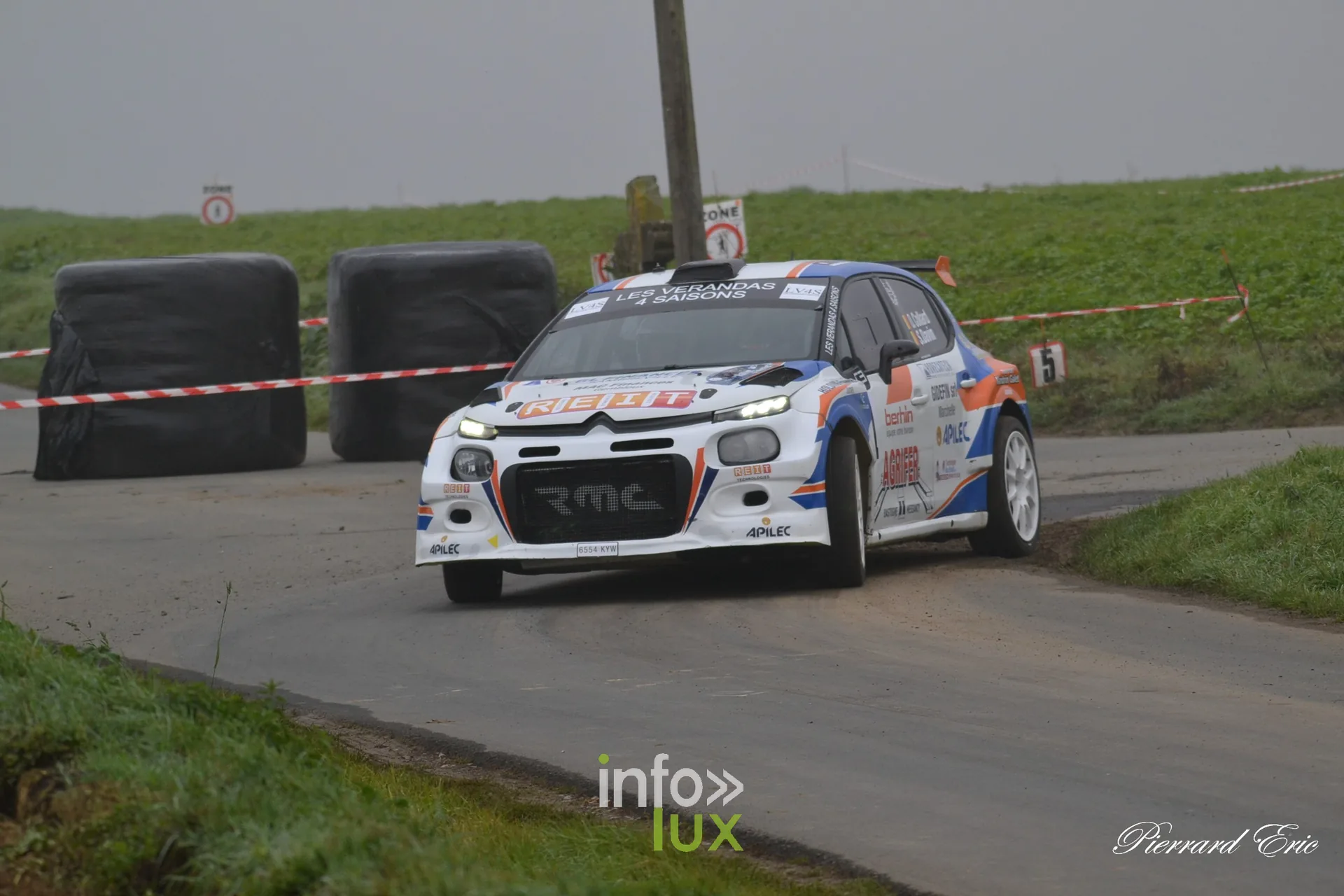 Rallye de Mettet 2026 : Olivier Collard et Séverine Davin en Citroën C3 N5 n°1 en spéciale