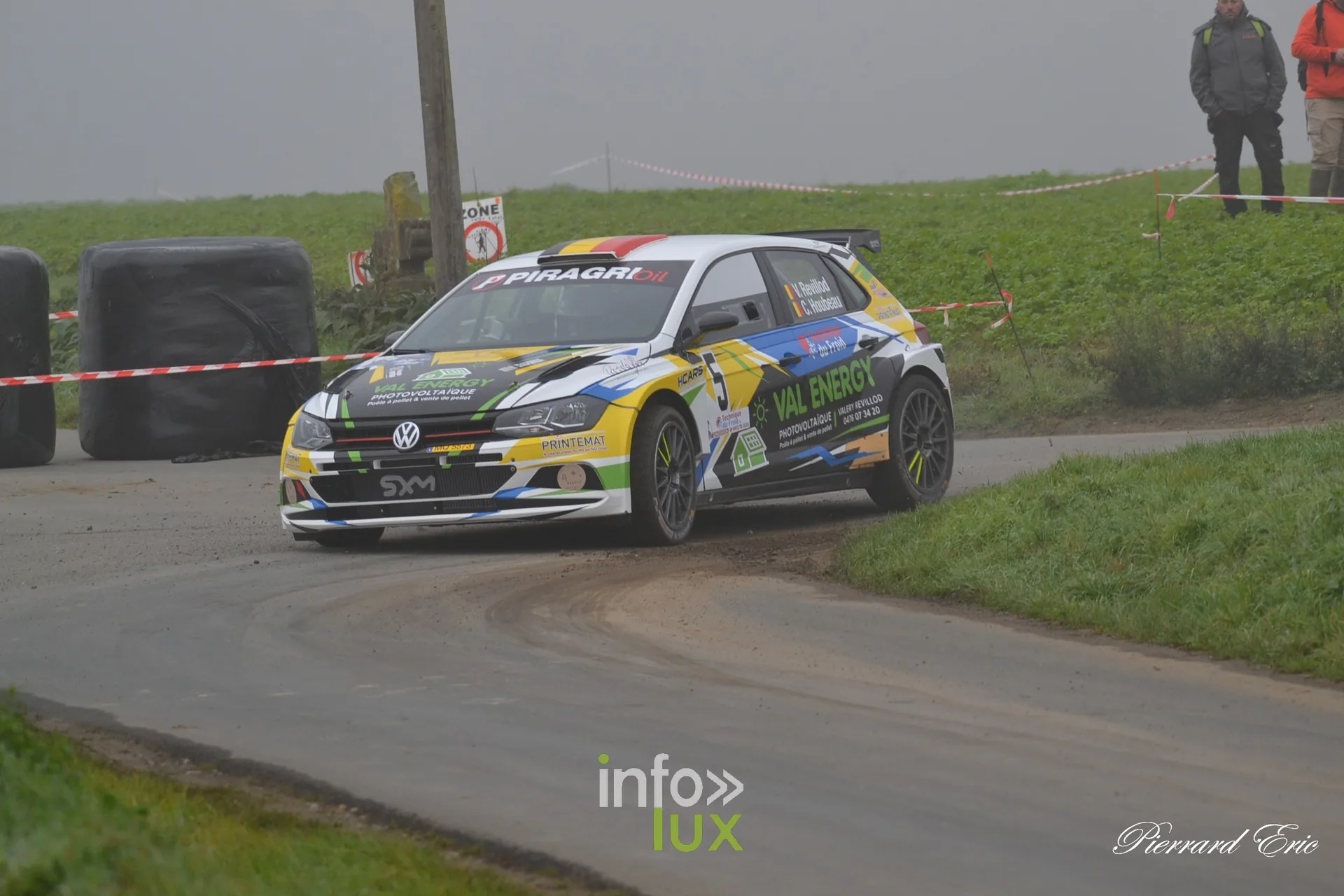 Rallye de Mettet 2026 : Valery Revillod et Clément Houbeau en Volkswagen Polo GTI R5 n°5 en spéciale