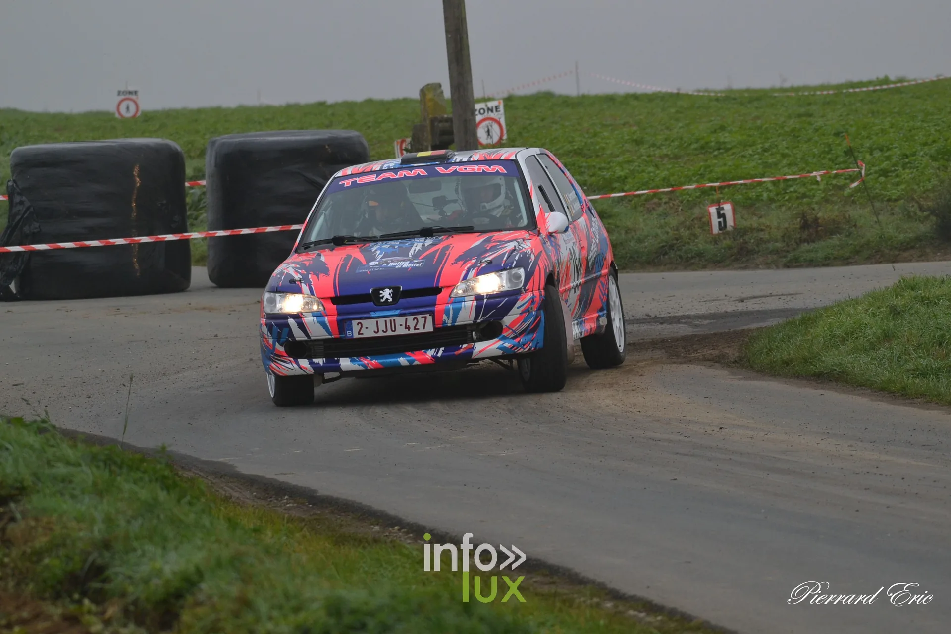 Rallye de Mettet 2026 : Steve Vermeiren et Jean-Louis Hottelet en Peugeot 306 n°26 en spéciale