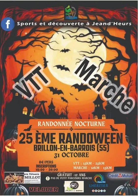 Randoween à Brillon-en-Barrois