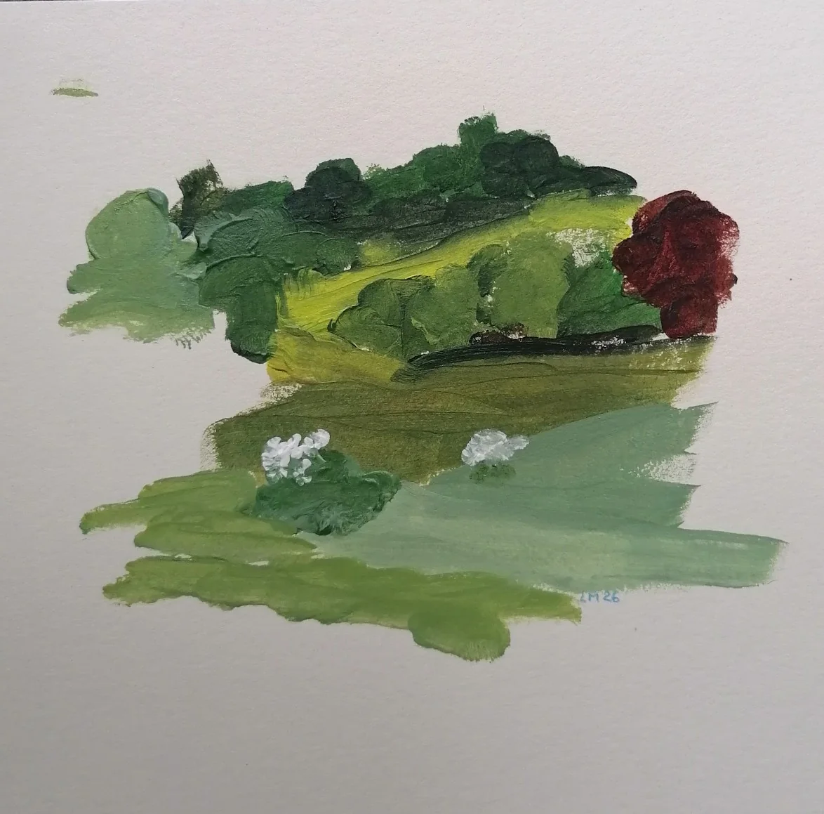 Œuvre de Laurence Meyer pour l’exposition « Réflexions » à l’Espace Beau Site d’Arlon