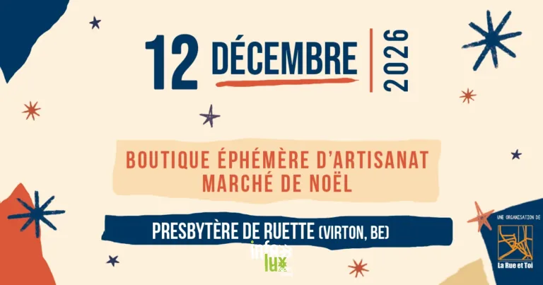 Ruette > Marché de Noël > Vitrine de Noël au presbytère – La Rue et Toi