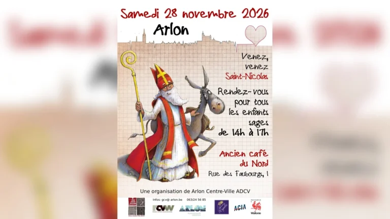 Arlon > Saint-Nicolas > Saint-Nicolas rencontre les enfants à l’ancien Café du Nord (28 novembre 2026)