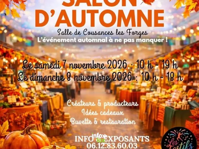 Cousances-les-Forges > Marché > Salon d’Automne