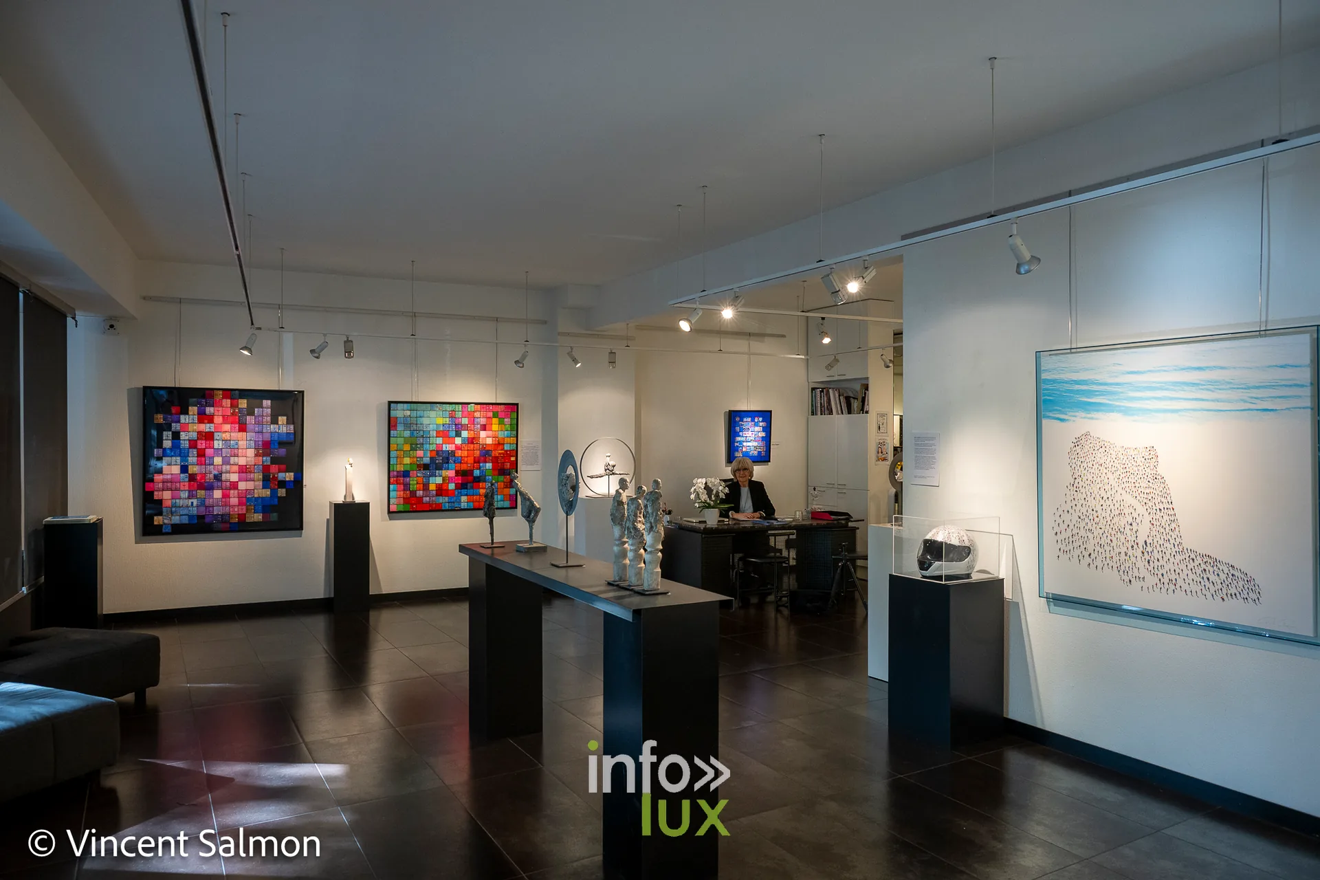Salon Découvertes, Galerie Liehrmann, Liège, 2026 : Vue de l’exposition Salon Découvertes (photo Vincent Salmon)