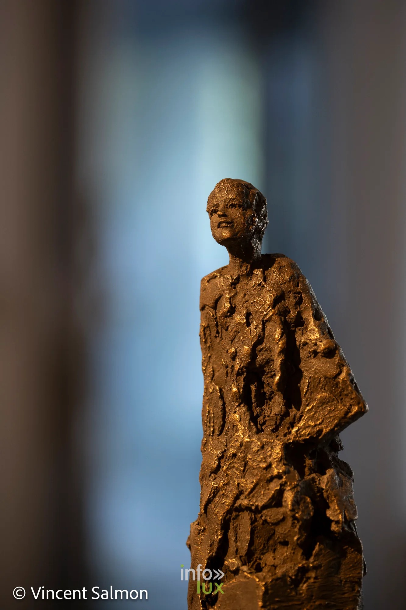 Salon Découvertes, Galerie Liehrmann, Liège, 2026 : Sculpture de Sandrine Bouleau (photo Vincent Salmon)
