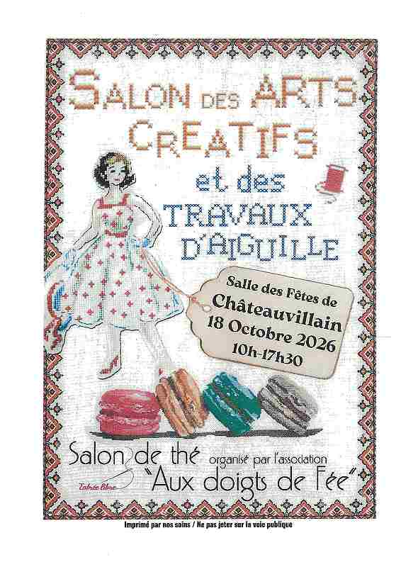 Châteauvillain > Marché > Salon des Arts créatifs et des travaux d’aiguille