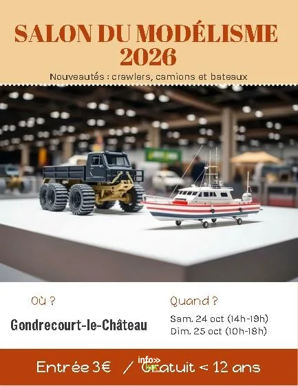 Gondrecourt-le-Château > Marché > Salon du modélisme