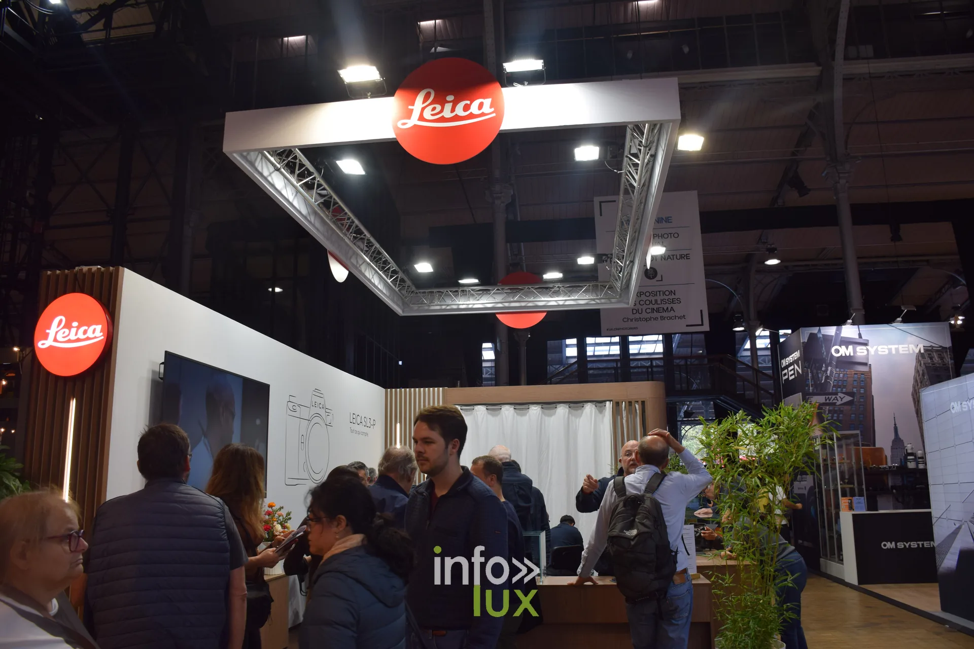 Salon Photo & Vidéo 2026, Grande Halle de la Villette, Paris : Le stand Leica