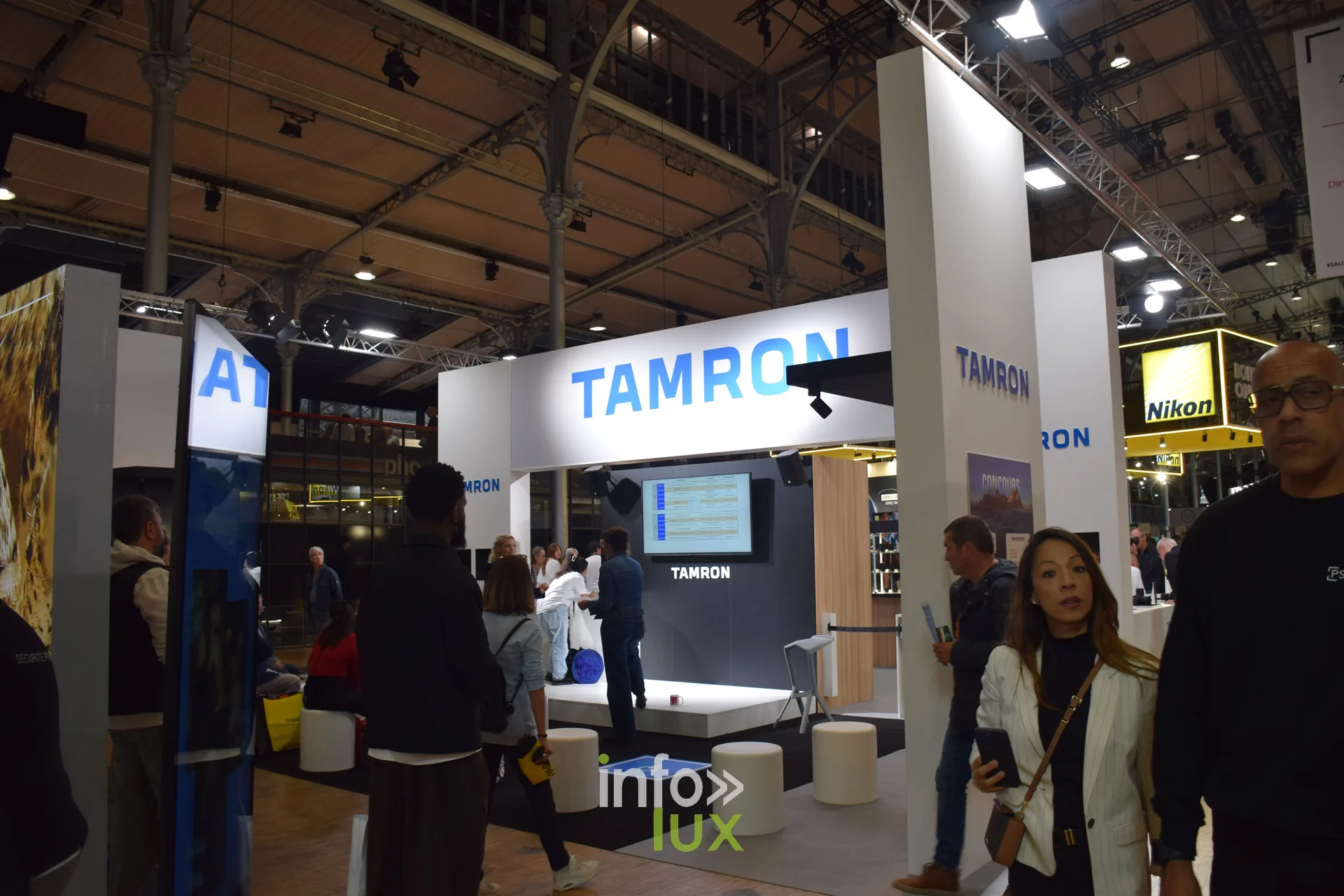 Salon Photo & Vidéo 2026, Grande Halle de la Villette, Paris : Le stand Tamron