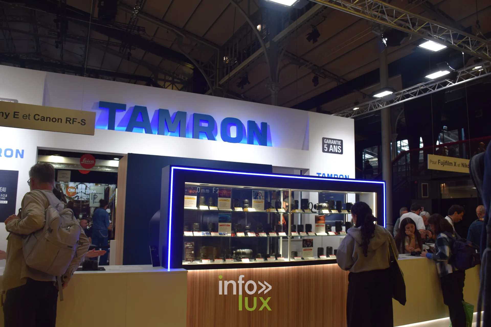 Salon Photo & Vidéo 2026, Grande Halle de la Villette, Paris : Le stand Tamron