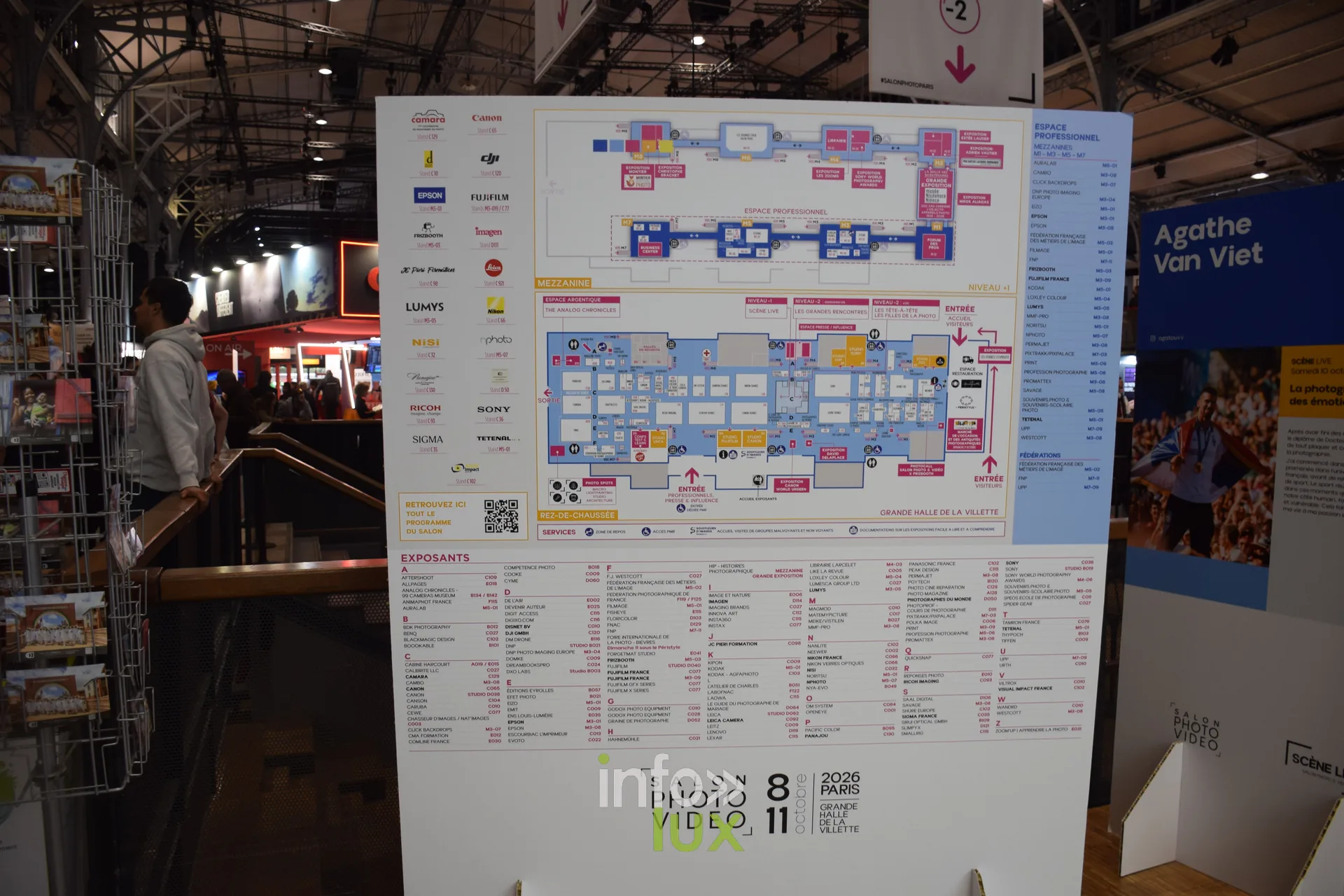 Salon Photo & Vidéo 2026, Grande Halle de la Villette, Paris : Le plan du Salon Photo & Vidéo 2026