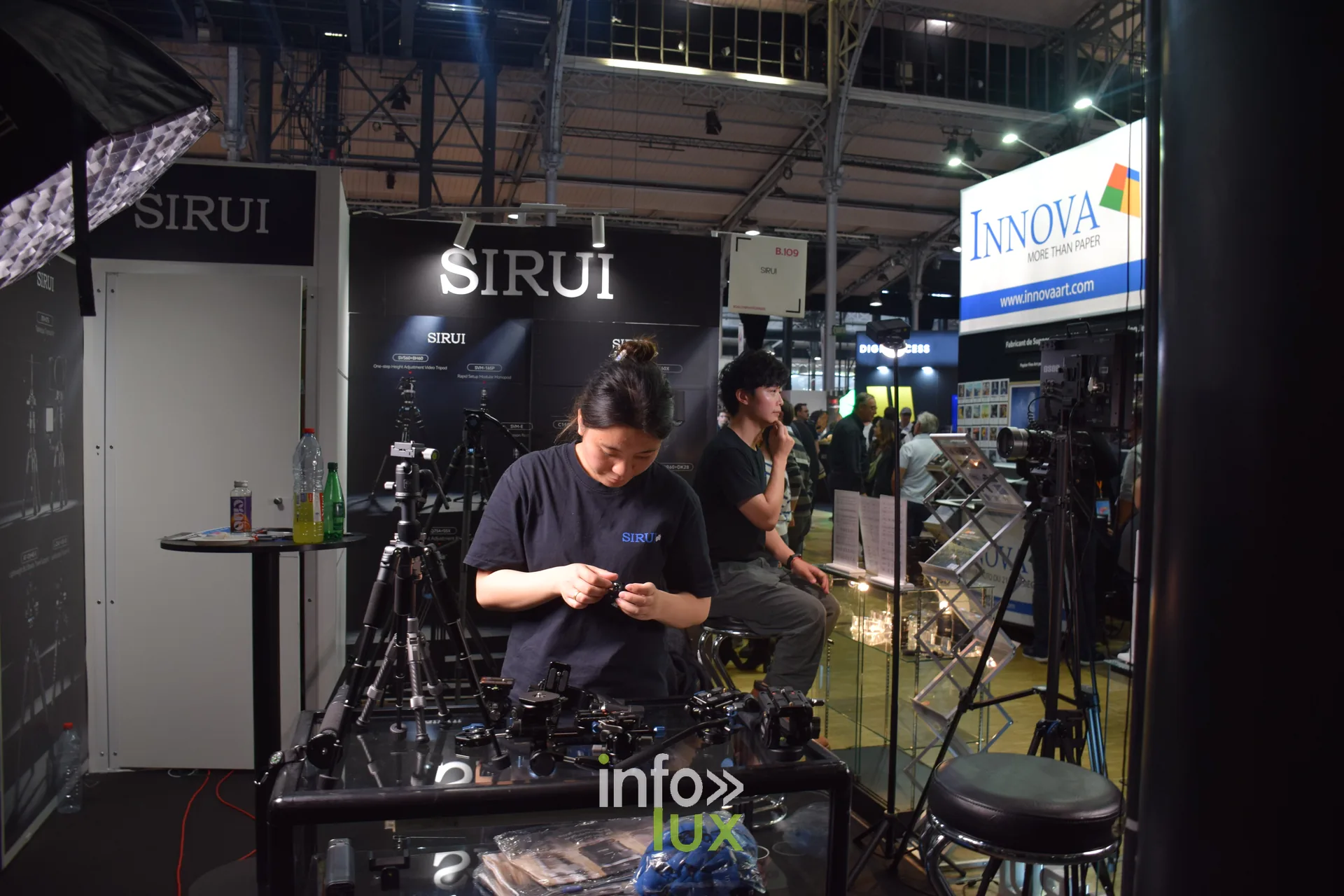Salon Photo & Vidéo 2026, Grande Halle de la Villette, Paris : Le stand Sirui