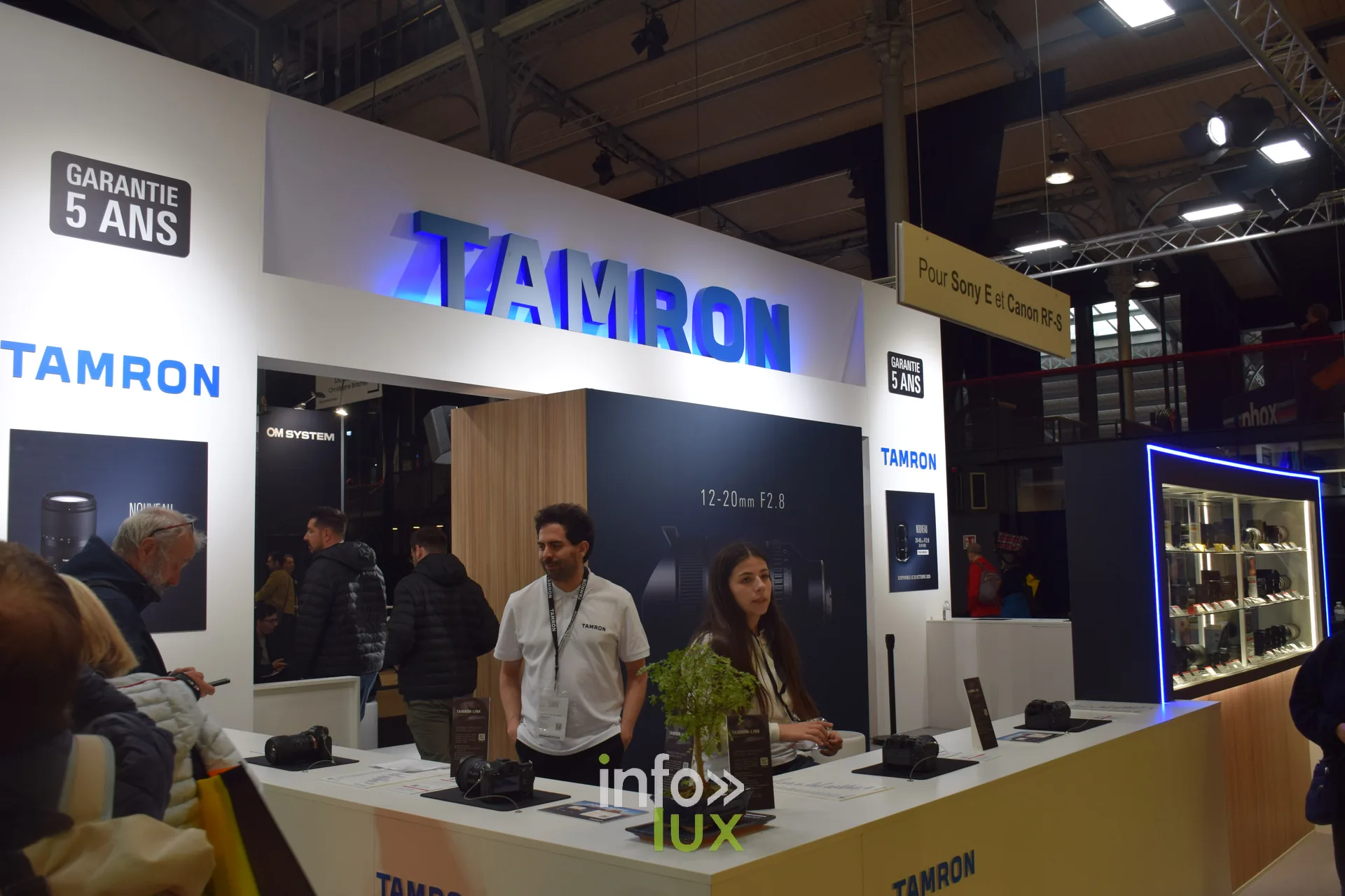 Salon Photo & Vidéo 2026, Grande Halle de la Villette, Paris : Le stand Tamron