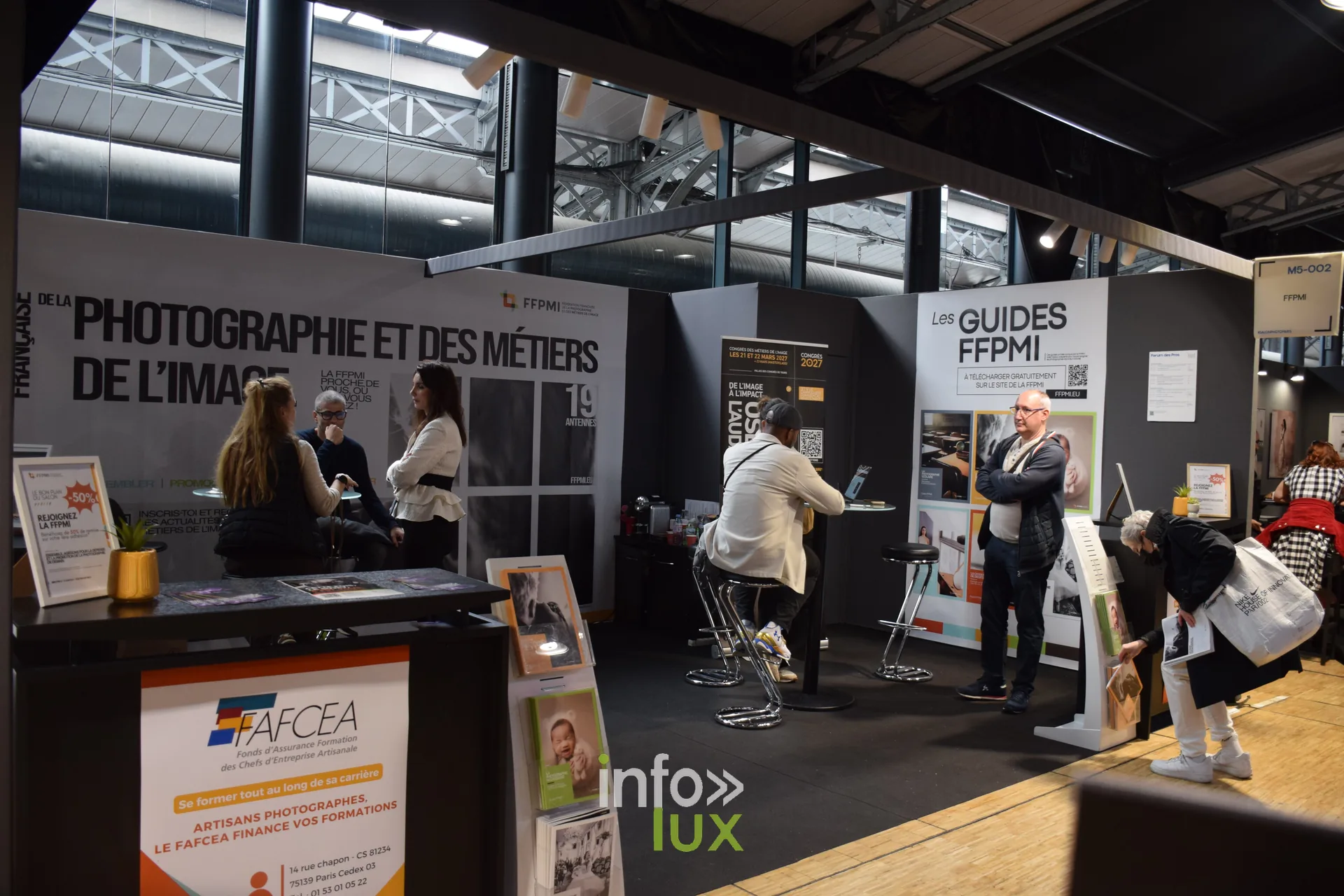 Salon Photo & Vidéo 2026, Grande Halle de la Villette, Paris : Le stand consacré à la photographie et aux métiers de l’image