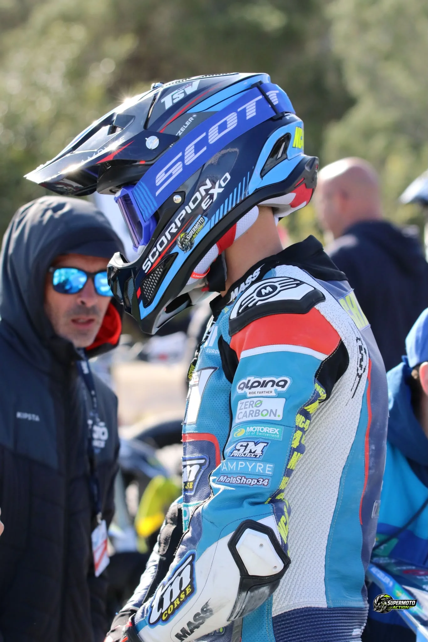 Sébastien Bonnal et Noah Champagne
