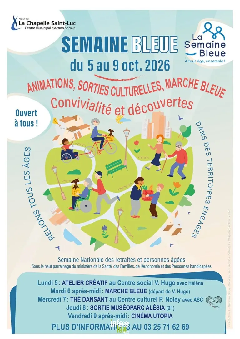 La Chapelle-Saint-Luc > Événement > Semaine Bleue