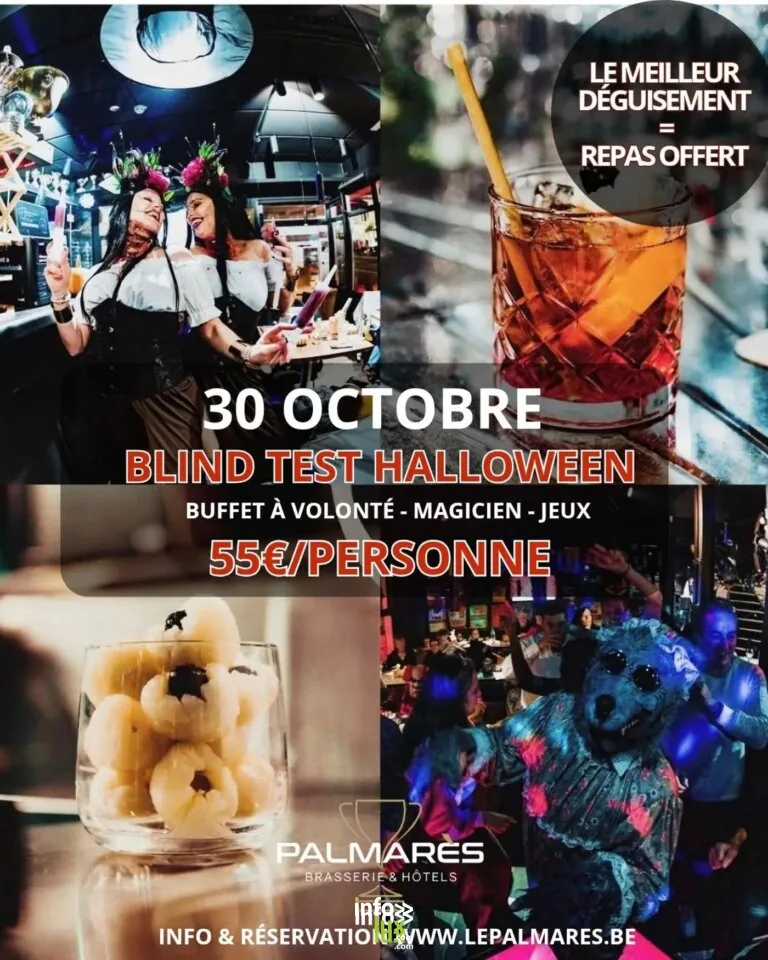 Spa > Soirée > Soirée d’Halloween au Palmarès 2026