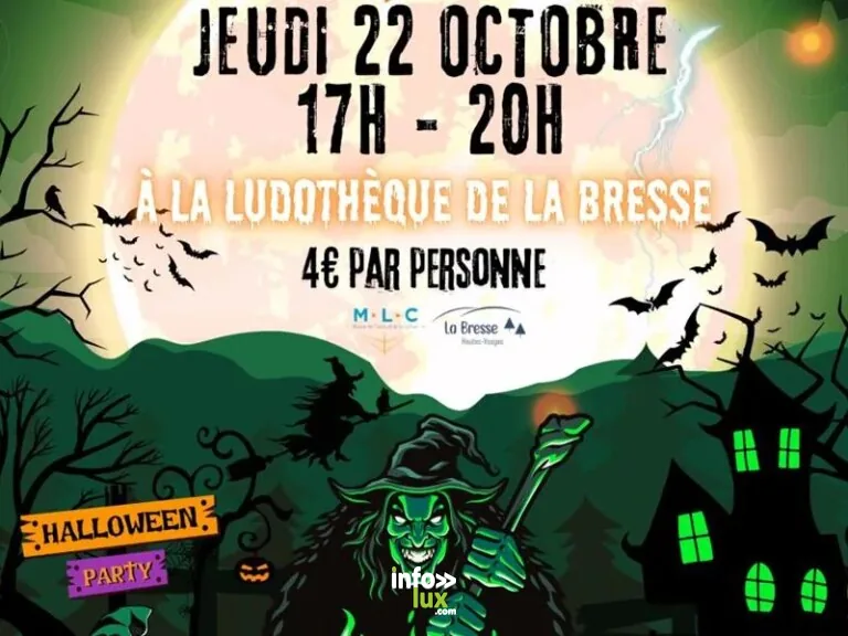 La Bresse > Jeu > Soirées jeux spéciales Halloween à la ludothèque 2026
