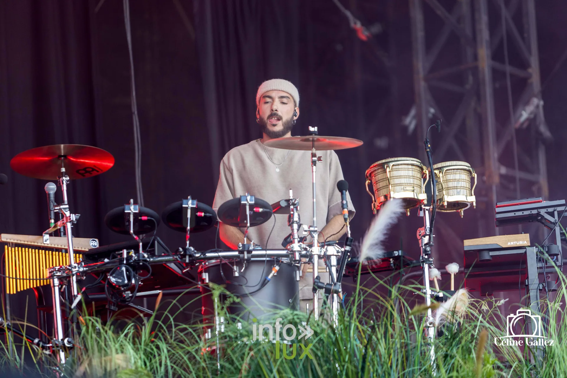 Les Solidarités 2026 à Namur, dimanche 6 septembre : Le batteur de Ben Mazué