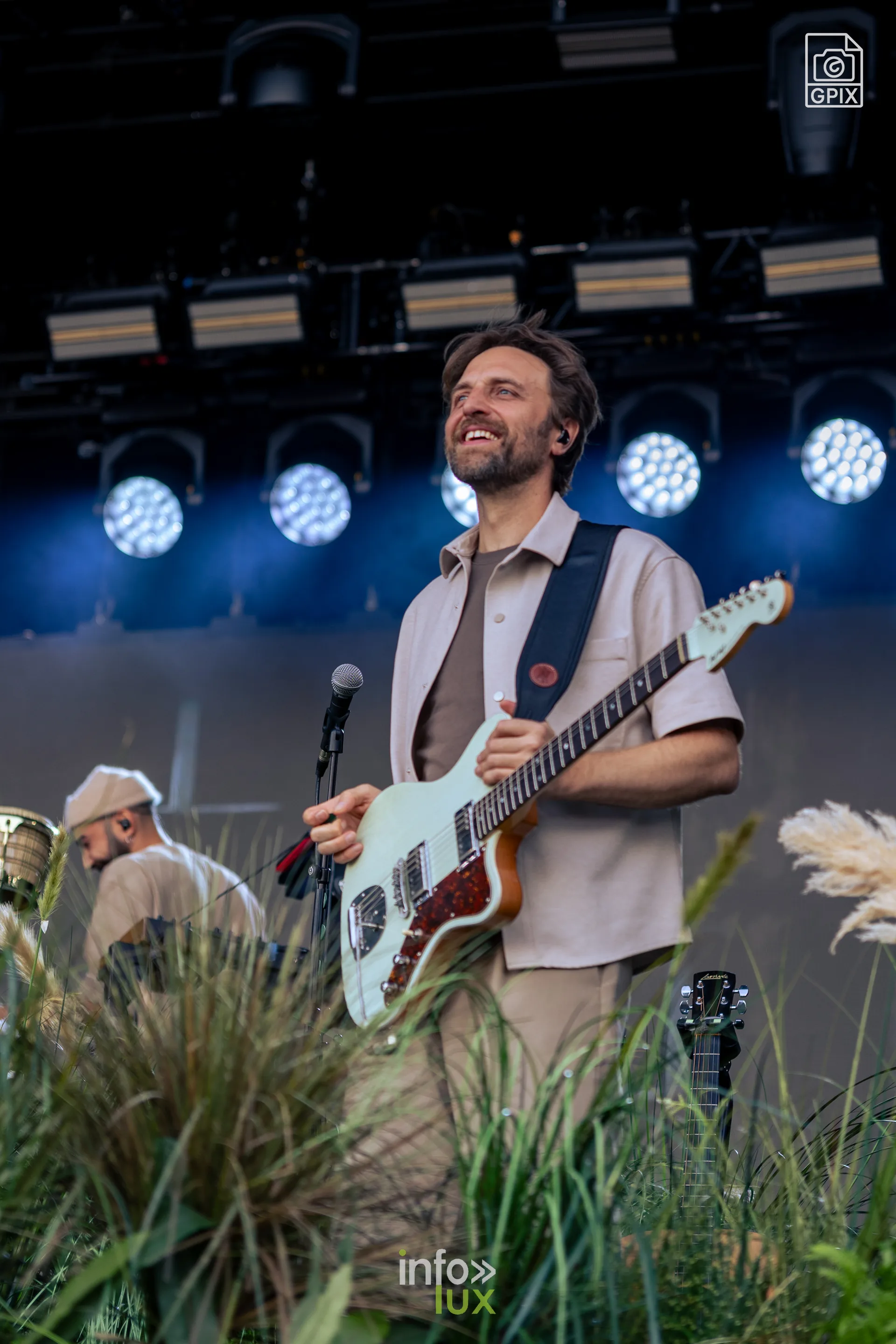 Les Solidarités 2026 à Namur, dimanche 6 septembre : Un guitariste du groupe de Ben Mazué