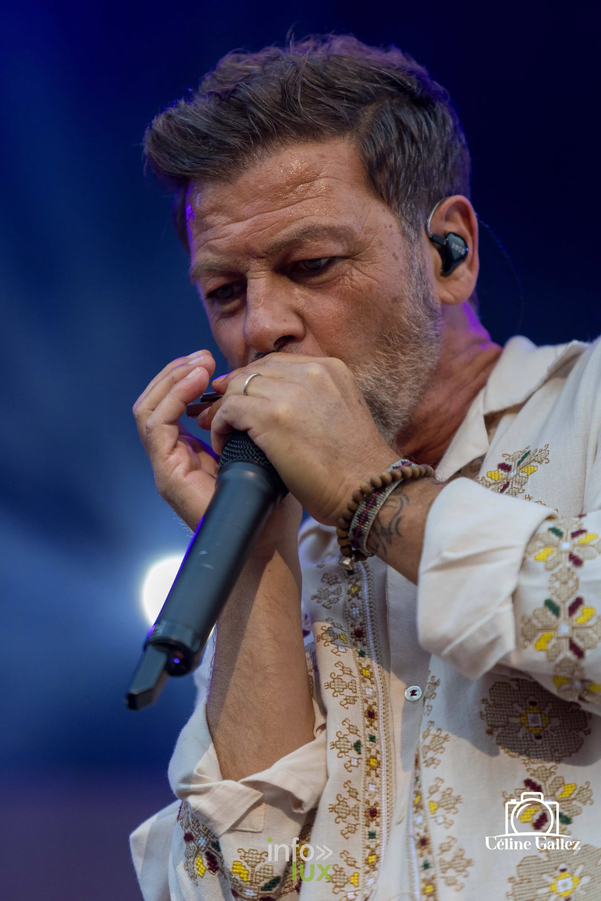 Les Solidarités 2026 à Namur, dimanche 6 septembre : Christophe Maé à l’harmonica