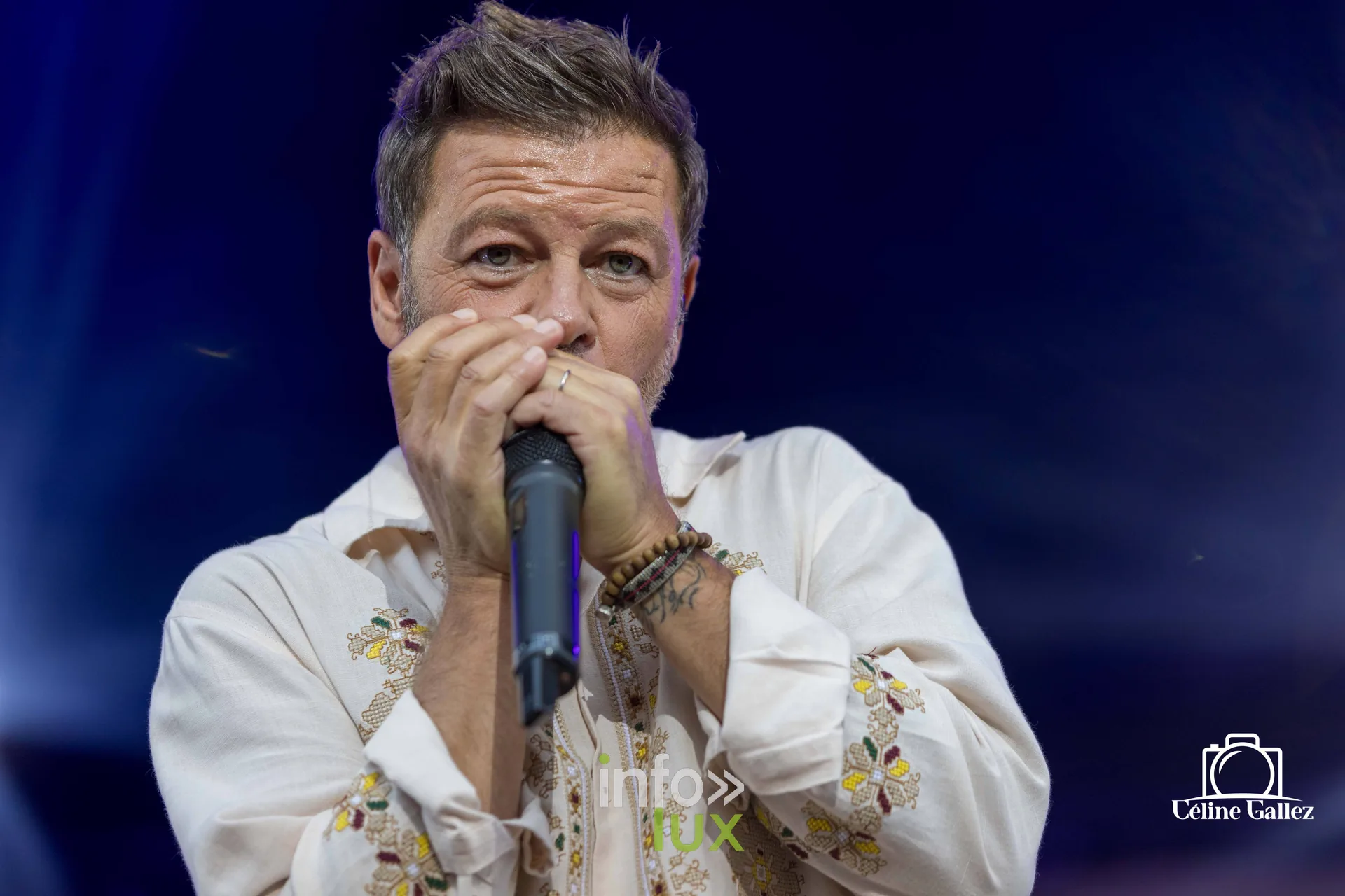 Les Solidarités 2026 à Namur, dimanche 6 septembre : Christophe Maé à l’harmonica