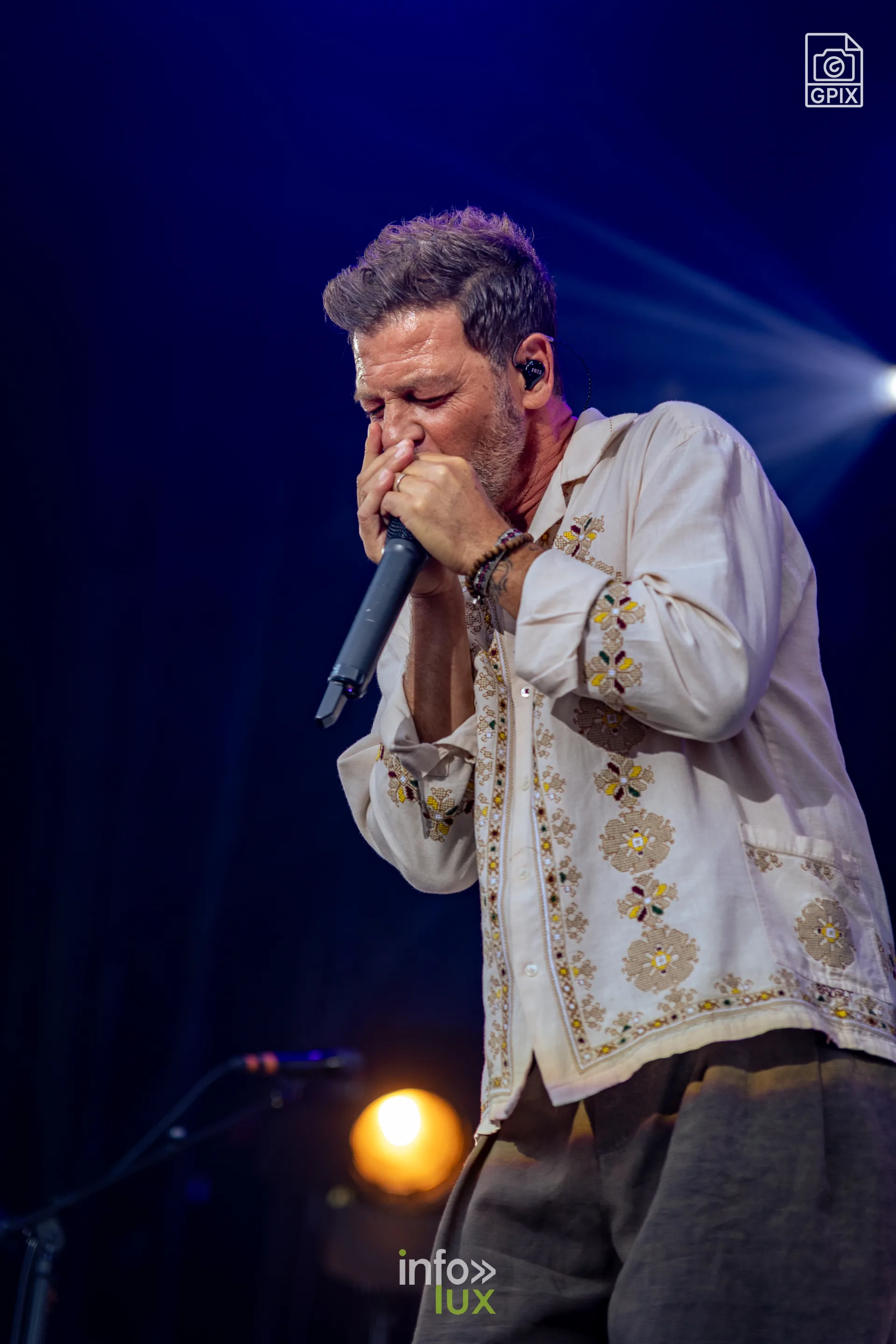 Les Solidarités 2026 à Namur, dimanche 6 septembre : Christophe Maé à l’harmonica