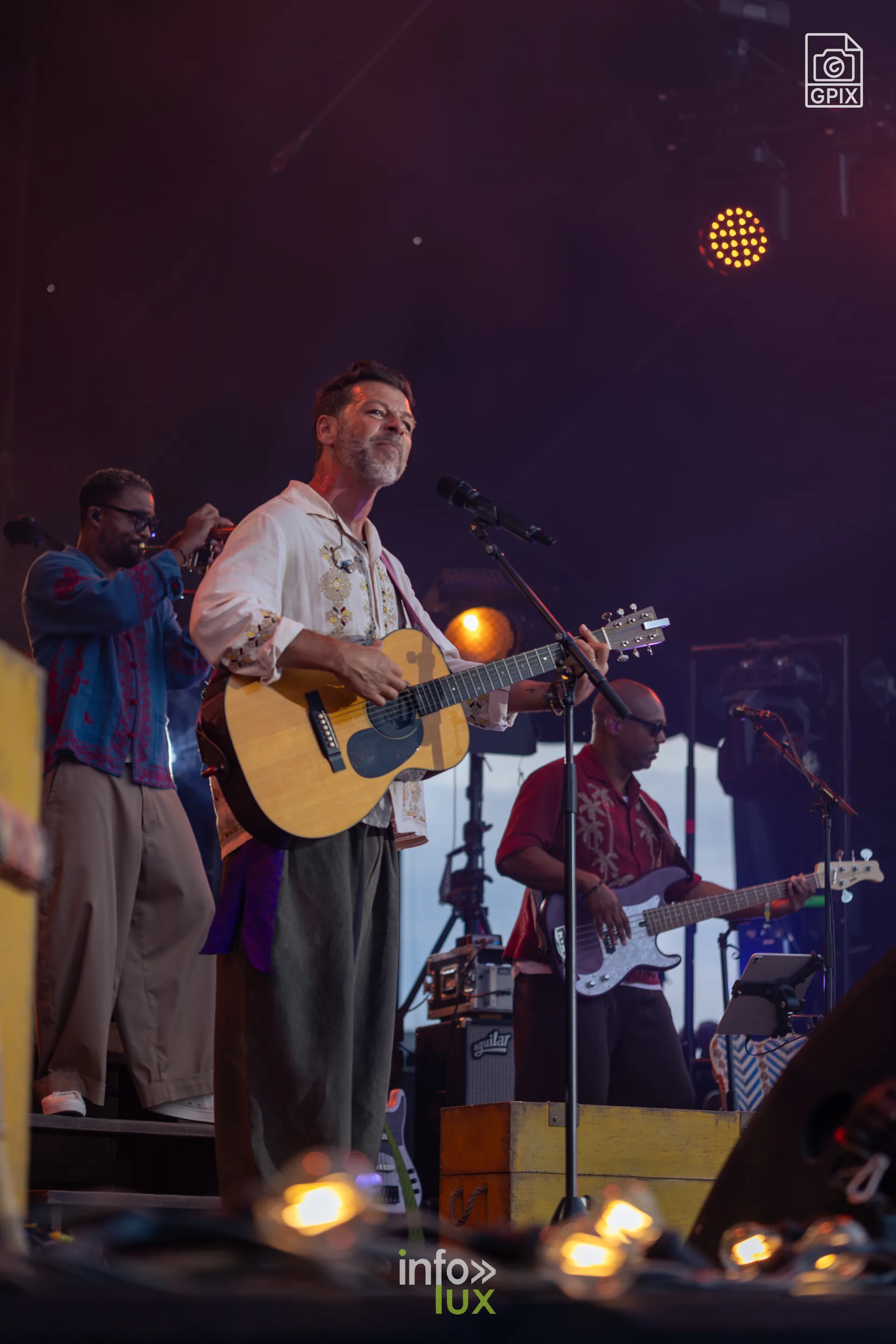 Les Solidarités 2026 à Namur, dimanche 6 septembre : Christophe Maé et ses musiciens