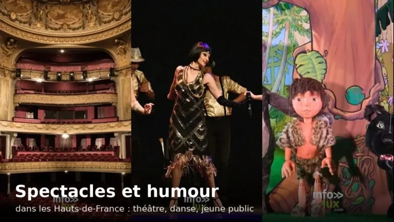 Spectacles dans les Hauts-de-France : Opéra de Lille, Espace Culturel de Villeneuve-d’Ascq, Kastelet de Lens