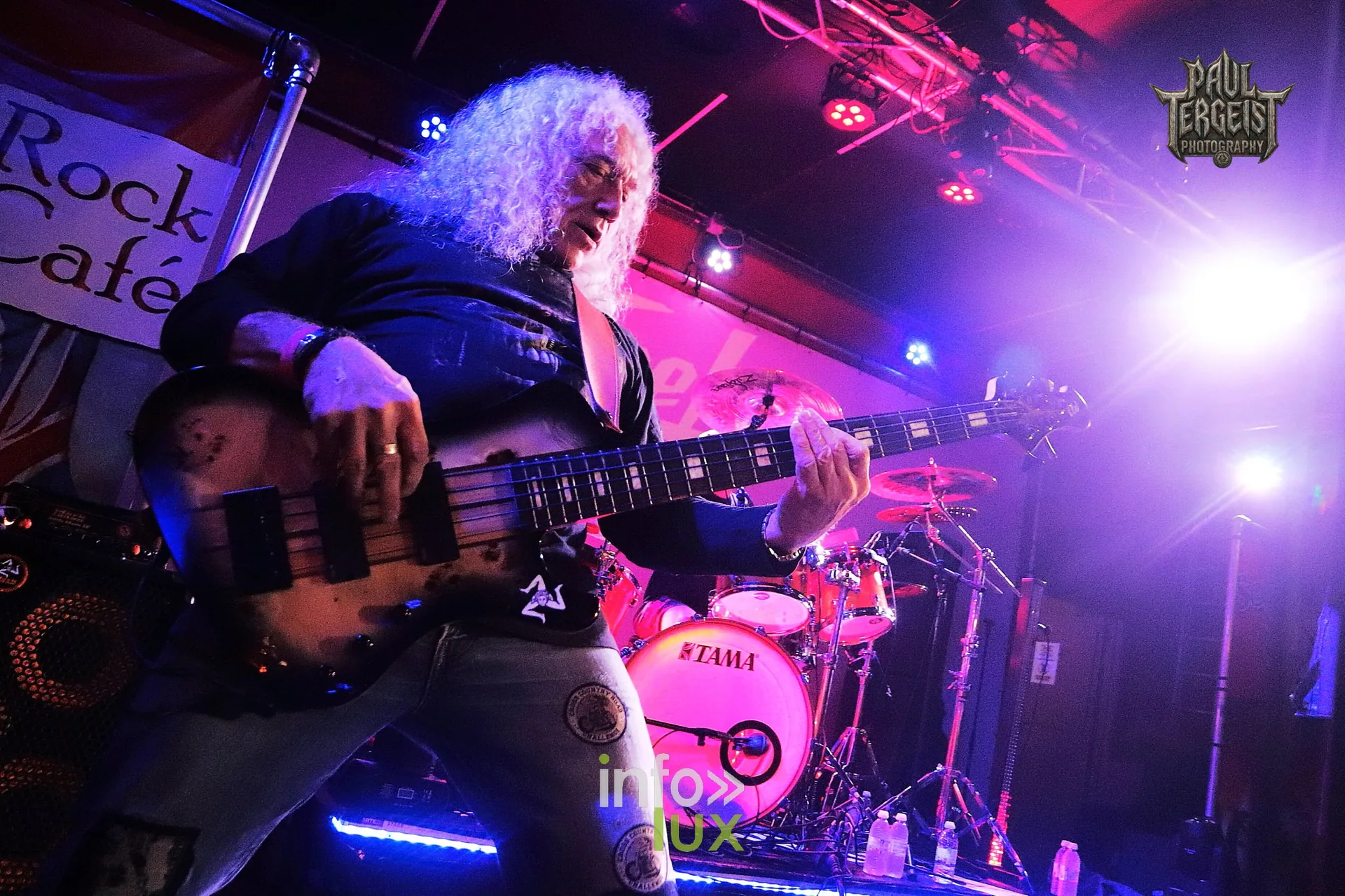 Nick Gardi de SteeLover au South Of Heaven à Bilzen, 4 octobre 2024 (photo Paul Tergeist Photography)