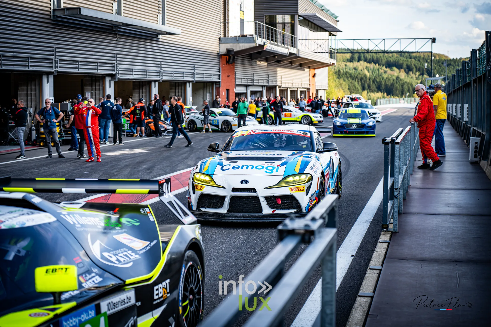 Team 84 au BGDC SuperSpa 2026 à Spa-Francorchamps : la voie des stands animée