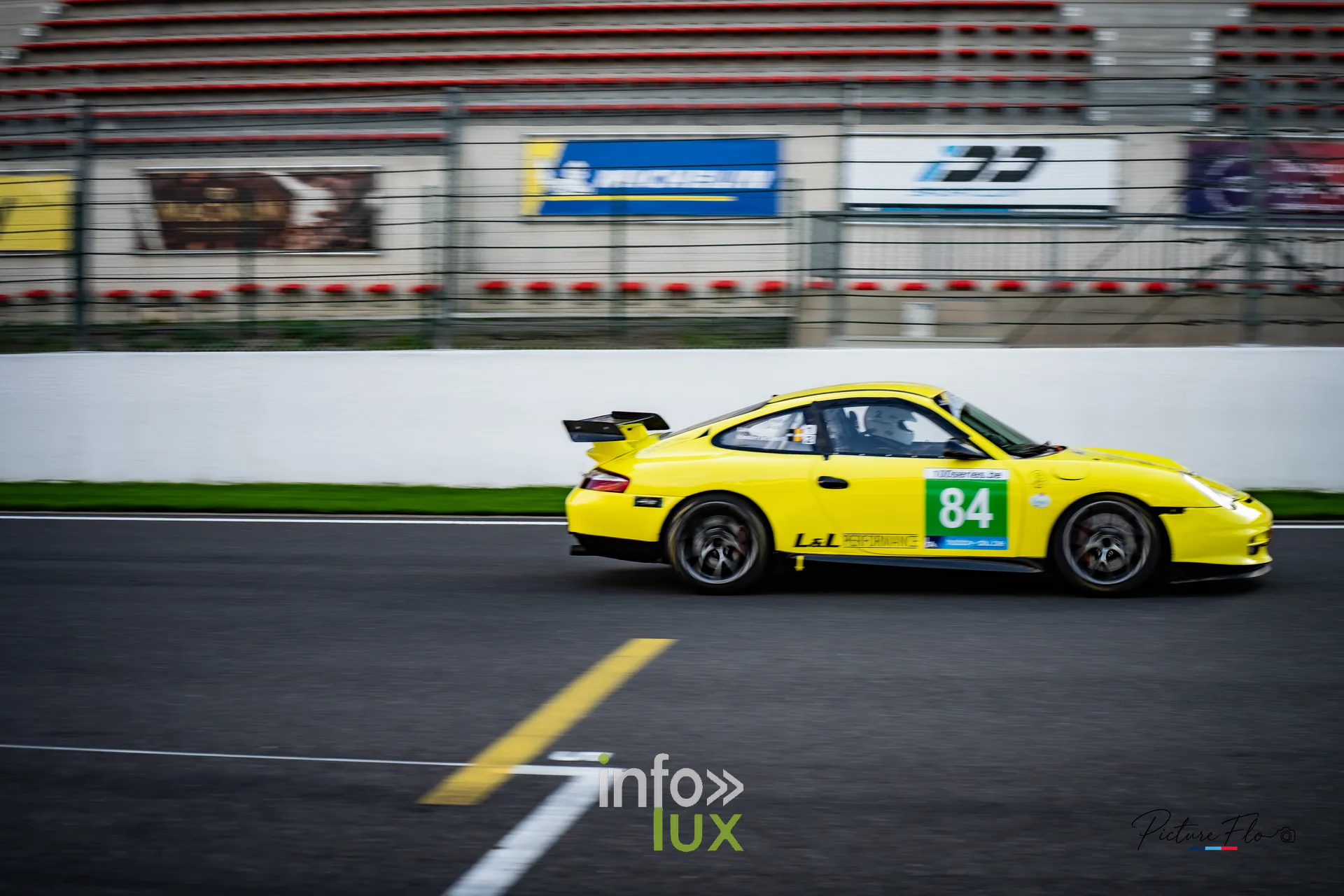 Team 84 au BGDC SuperSpa 2026 à Spa-Francorchamps : la #84 en pleine vitesse