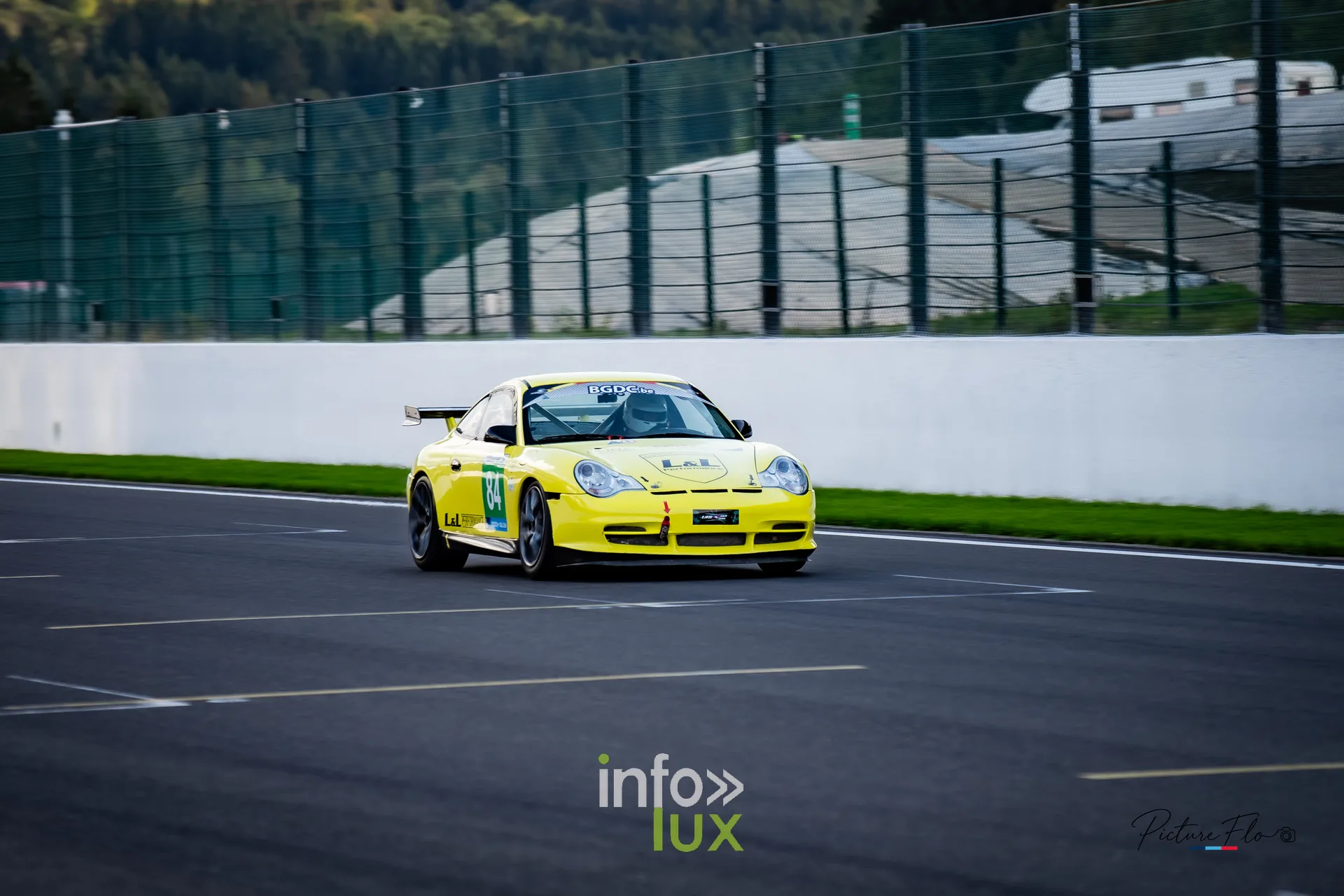 Team 84 au BGDC SuperSpa 2026 à Spa-Francorchamps : la #84 en piste