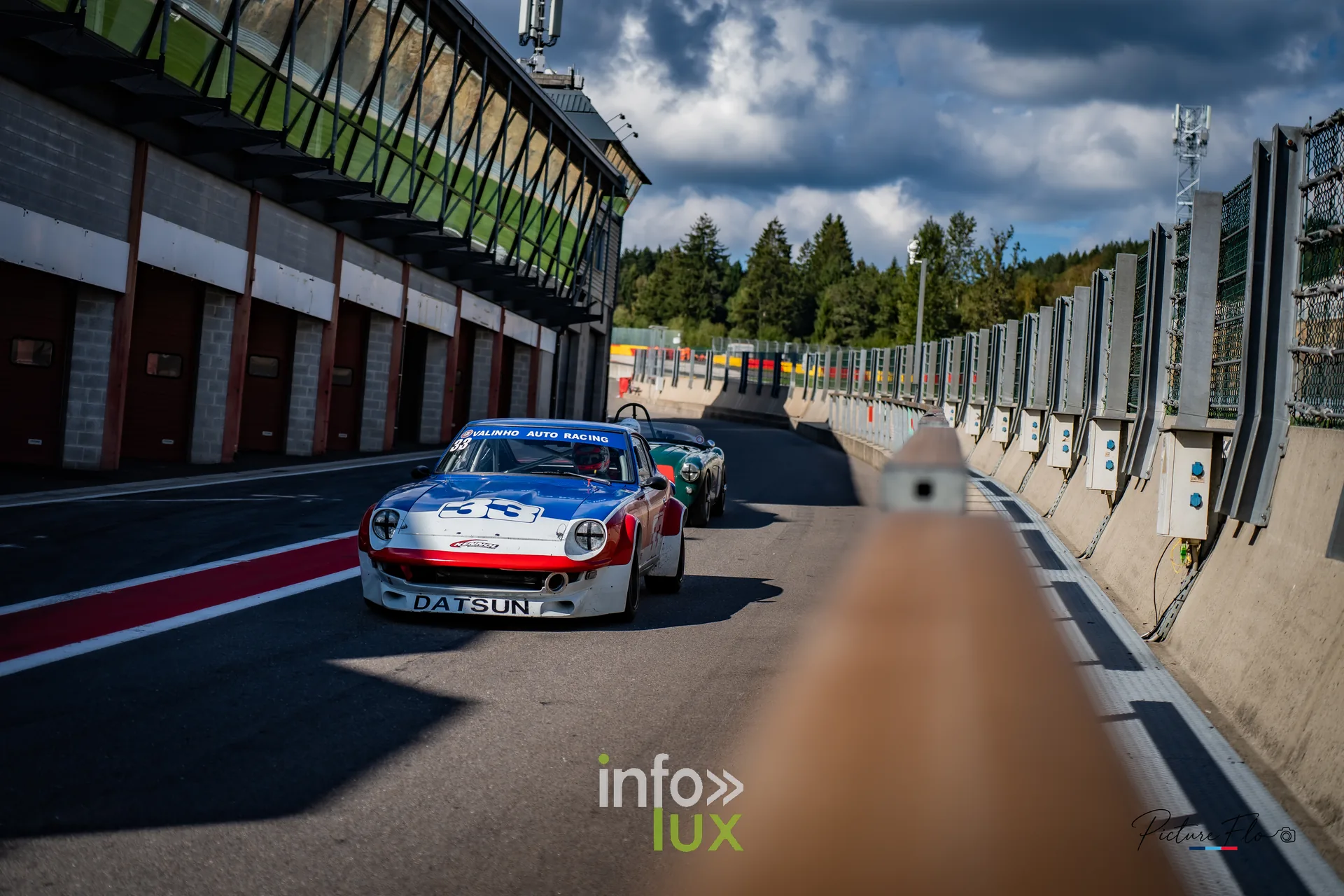 Team 84 au BGDC SuperSpa 2026 à Spa-Francorchamps : une Datsun dans la voie des stands