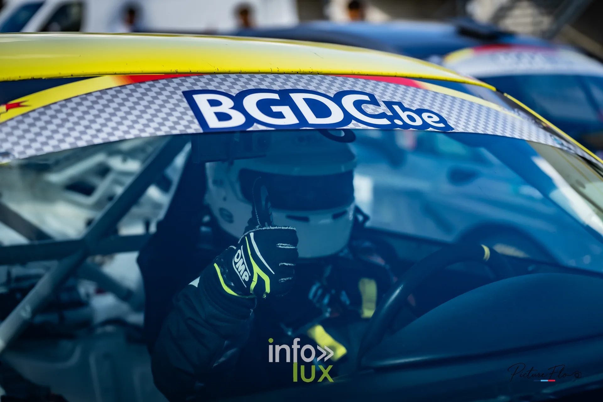 Team 84 au BGDC SuperSpa 2026 à Spa-Francorchamps : un pilote dans l’habitacle, sous le pare-soleil BGDC