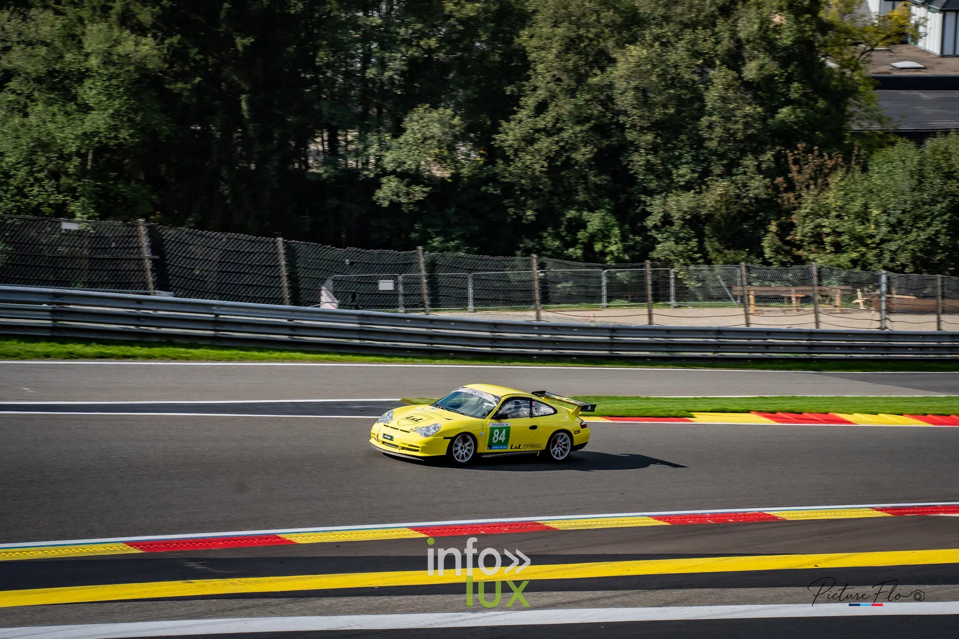 Team 84 au BGDC SuperSpa 2026 à Spa-Francorchamps : la #84 en piste
