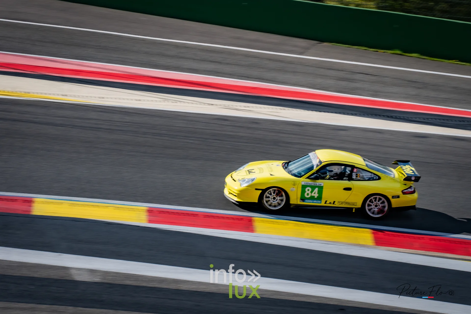 Team 84 au BGDC SuperSpa 2026 à Spa-Francorchamps : la #84 en piste