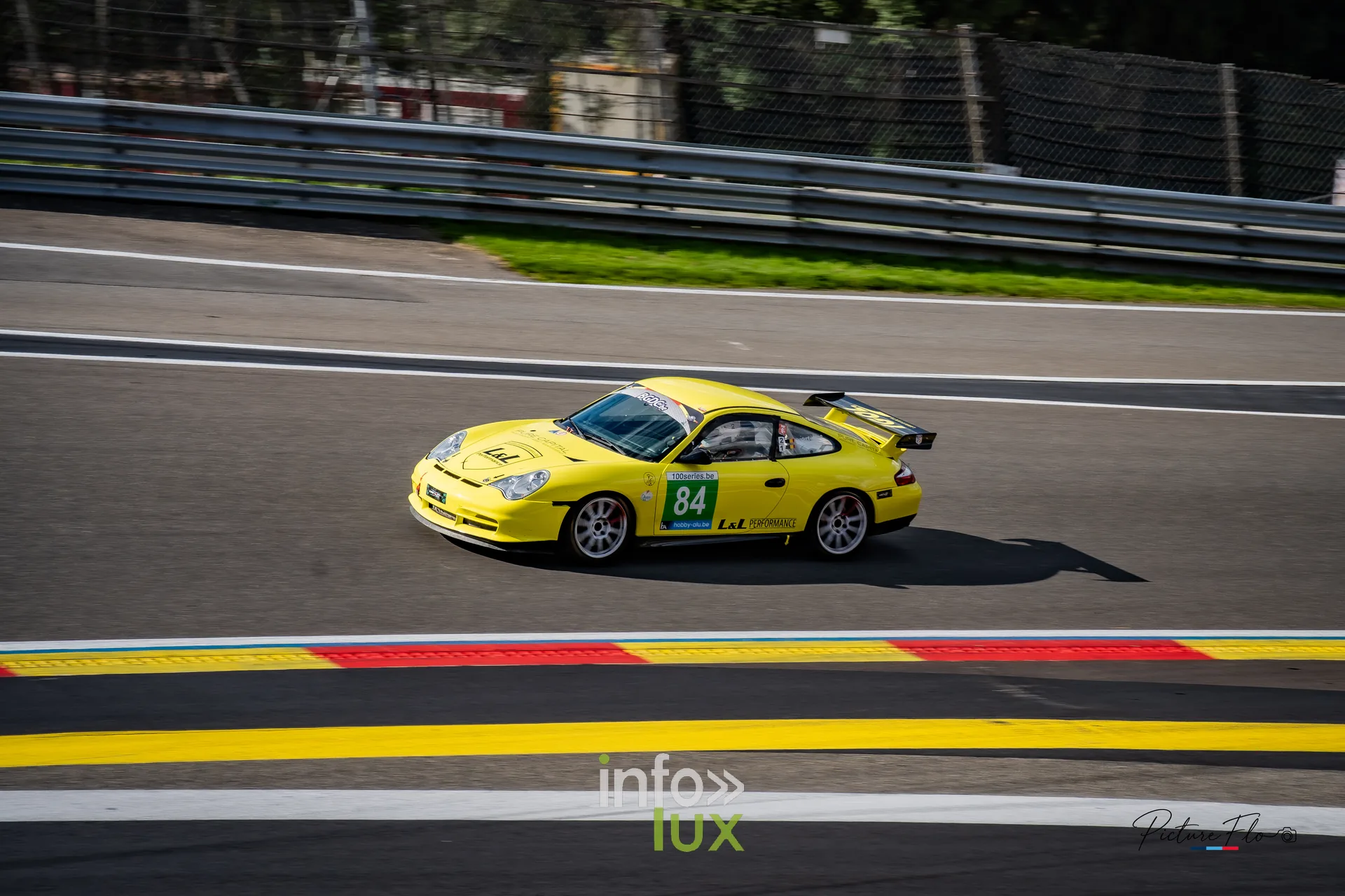 Team 84 au BGDC SuperSpa 2026 à Spa-Francorchamps : la #84 en piste