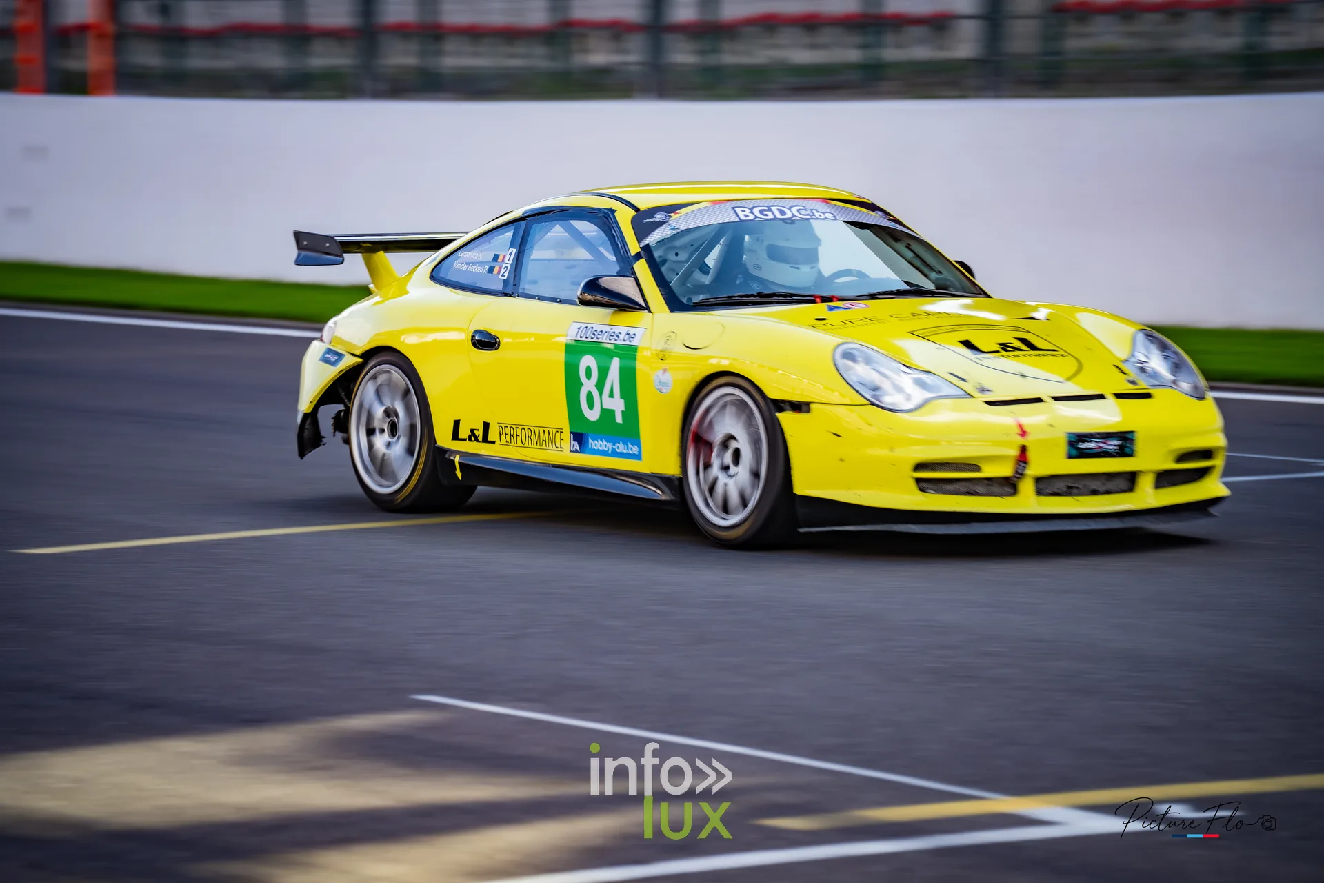Team 84 au BGDC SuperSpa 2026 à Spa-Francorchamps : la #84 en piste