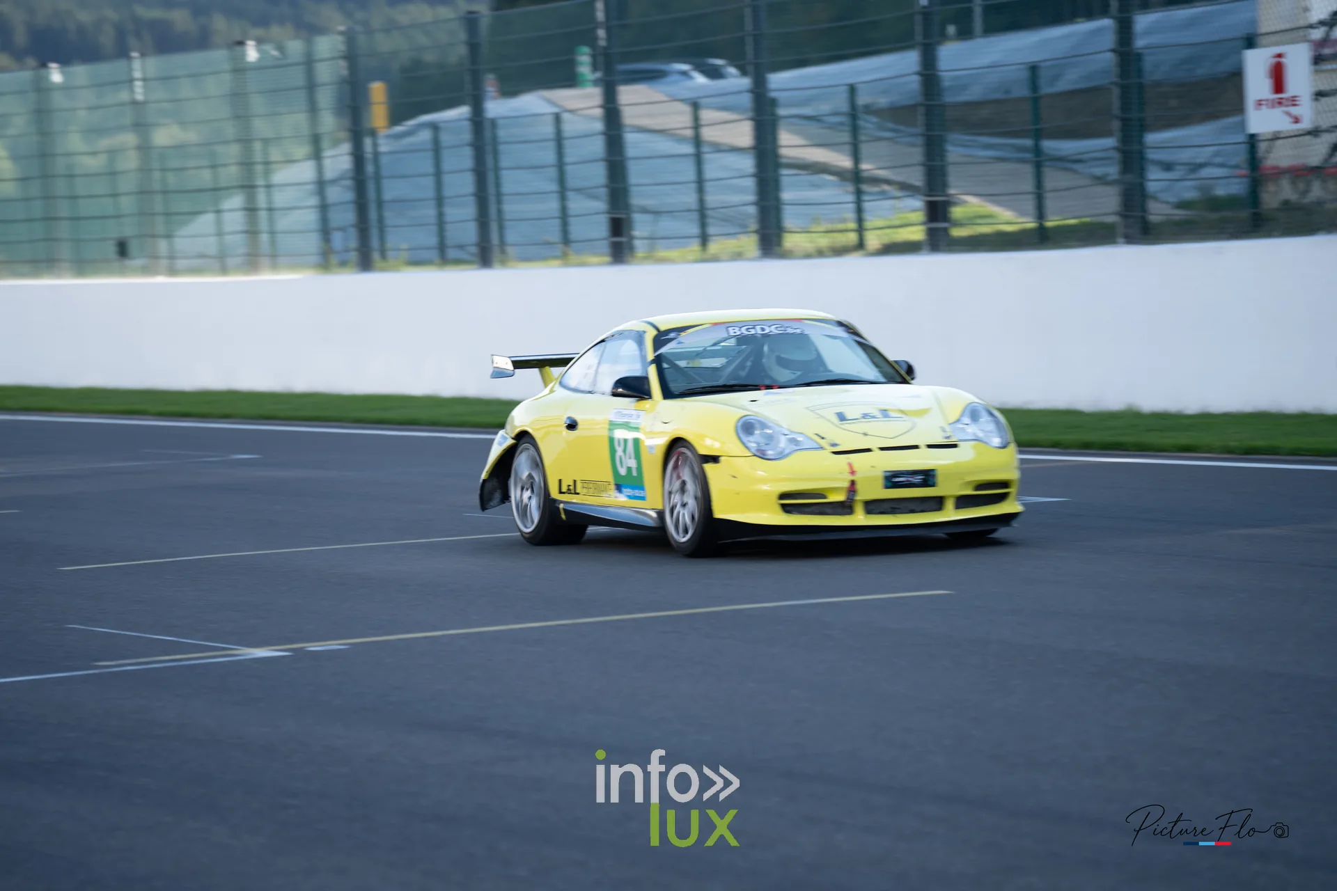 Team 84 au BGDC SuperSpa 2026 à Spa-Francorchamps : la #84 en piste