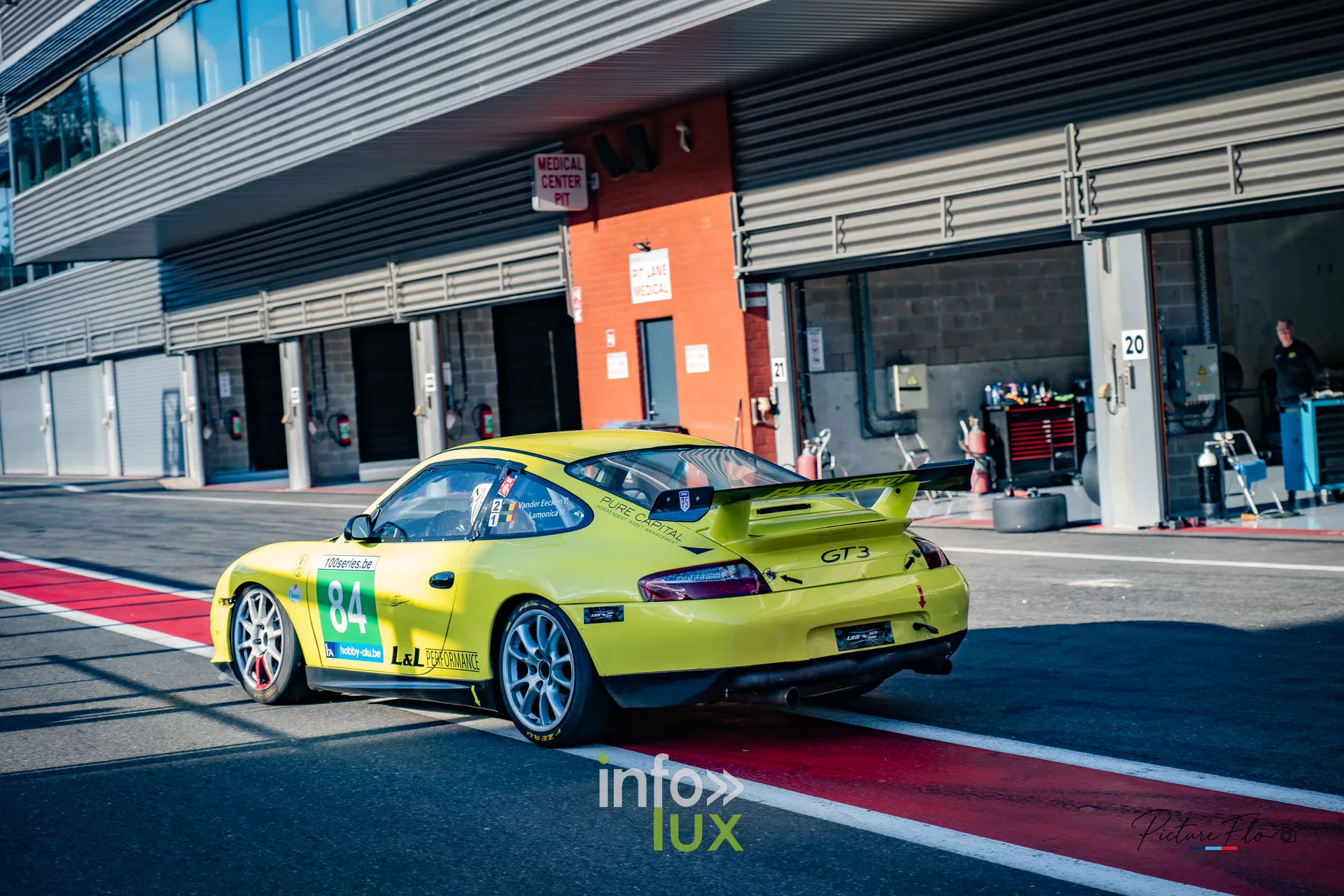Team 84 au BGDC SuperSpa 2026 à Spa-Francorchamps : la #84 quitte les stands