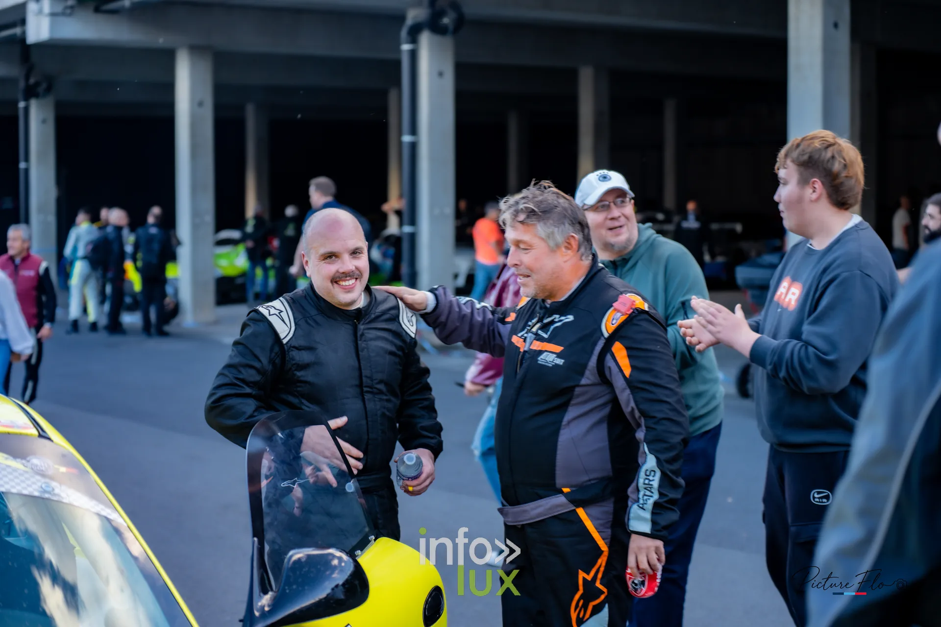 Team 84 au BGDC SuperSpa 2026 à Spa-Francorchamps : les pilotes de la #84 fêtent l’arrivée