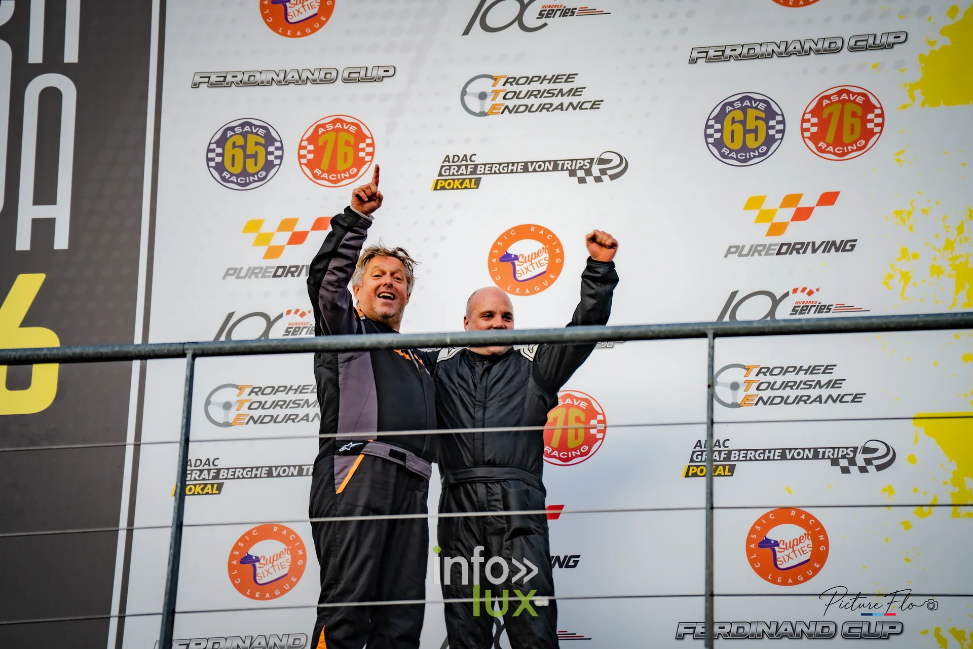 Team 84 au BGDC SuperSpa 2026 à Spa-Francorchamps : l’équipage de la #84 sur le podium GT−
