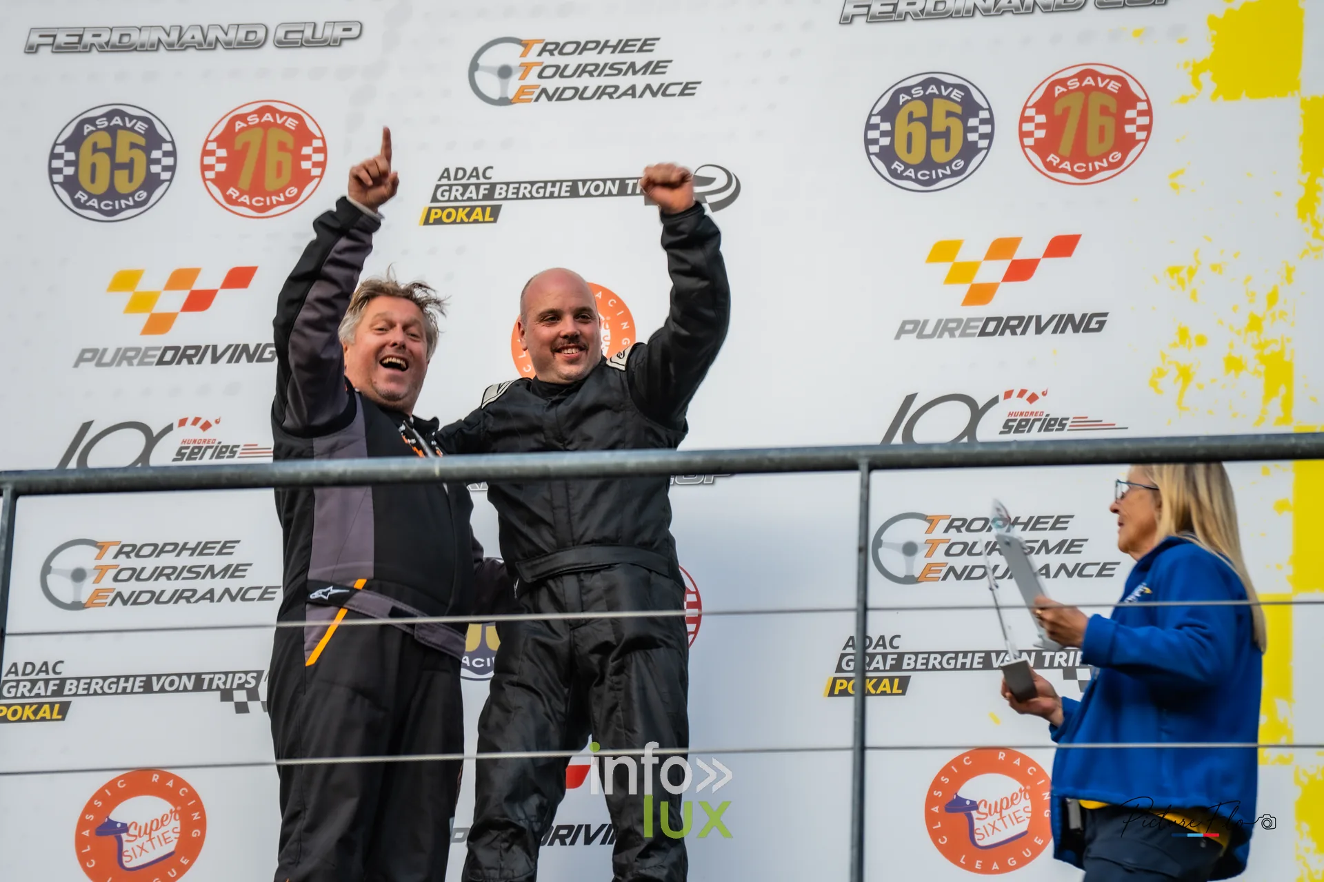 Team 84 au BGDC SuperSpa 2026 à Spa-Francorchamps : l’équipage de la #84 sur le podium